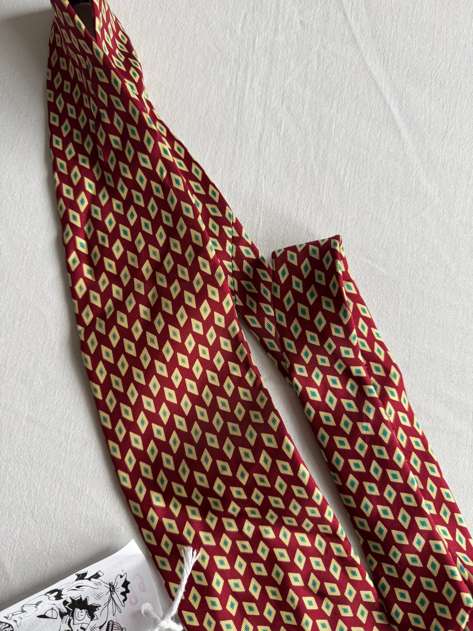 👔 Cravată Vintage Lancôme din Mătase - anbracaminte