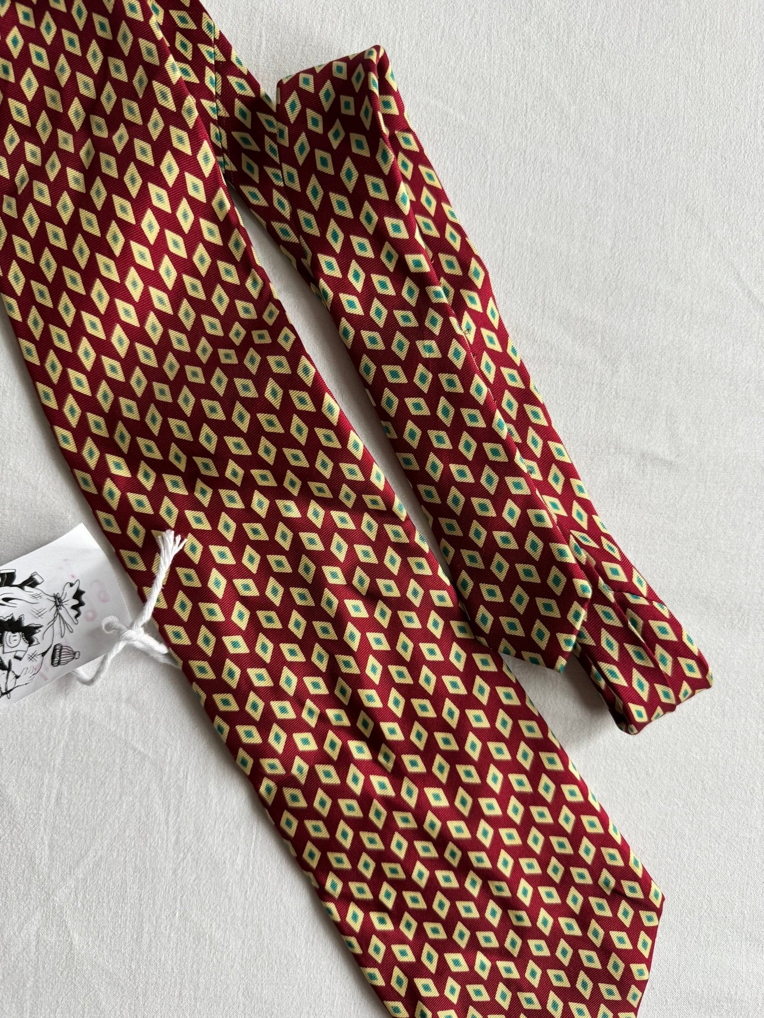 👔 Cravată Vintage Lancôme din Mătase - anbracaminte