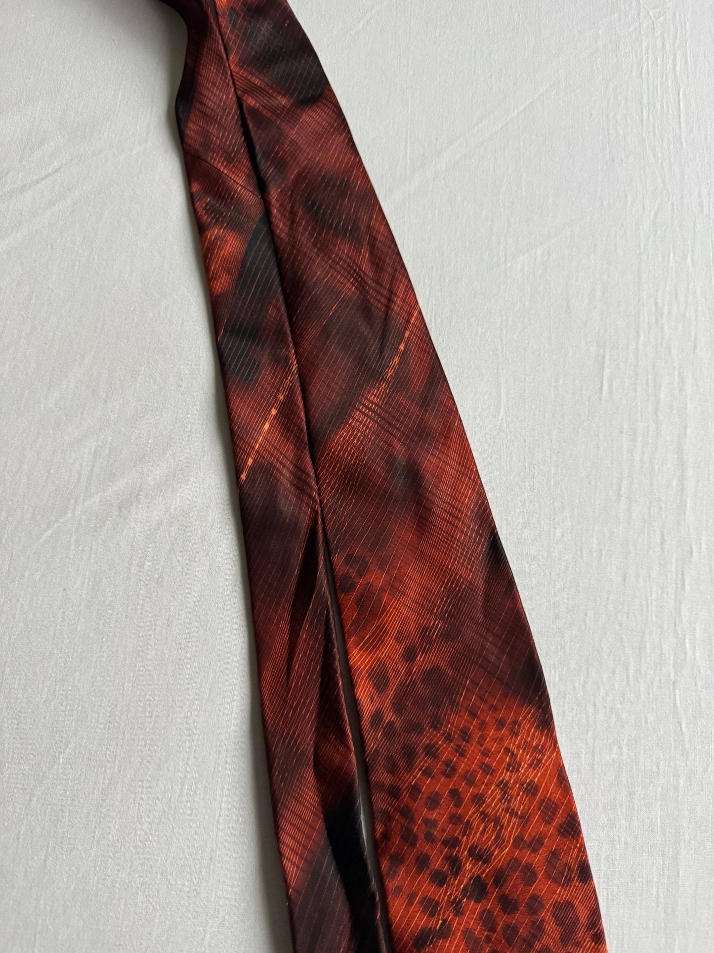 🐆 Cravată Vintage Roberto Cavalli Animal Print din Mătase – Made in Italy - anbracaminte