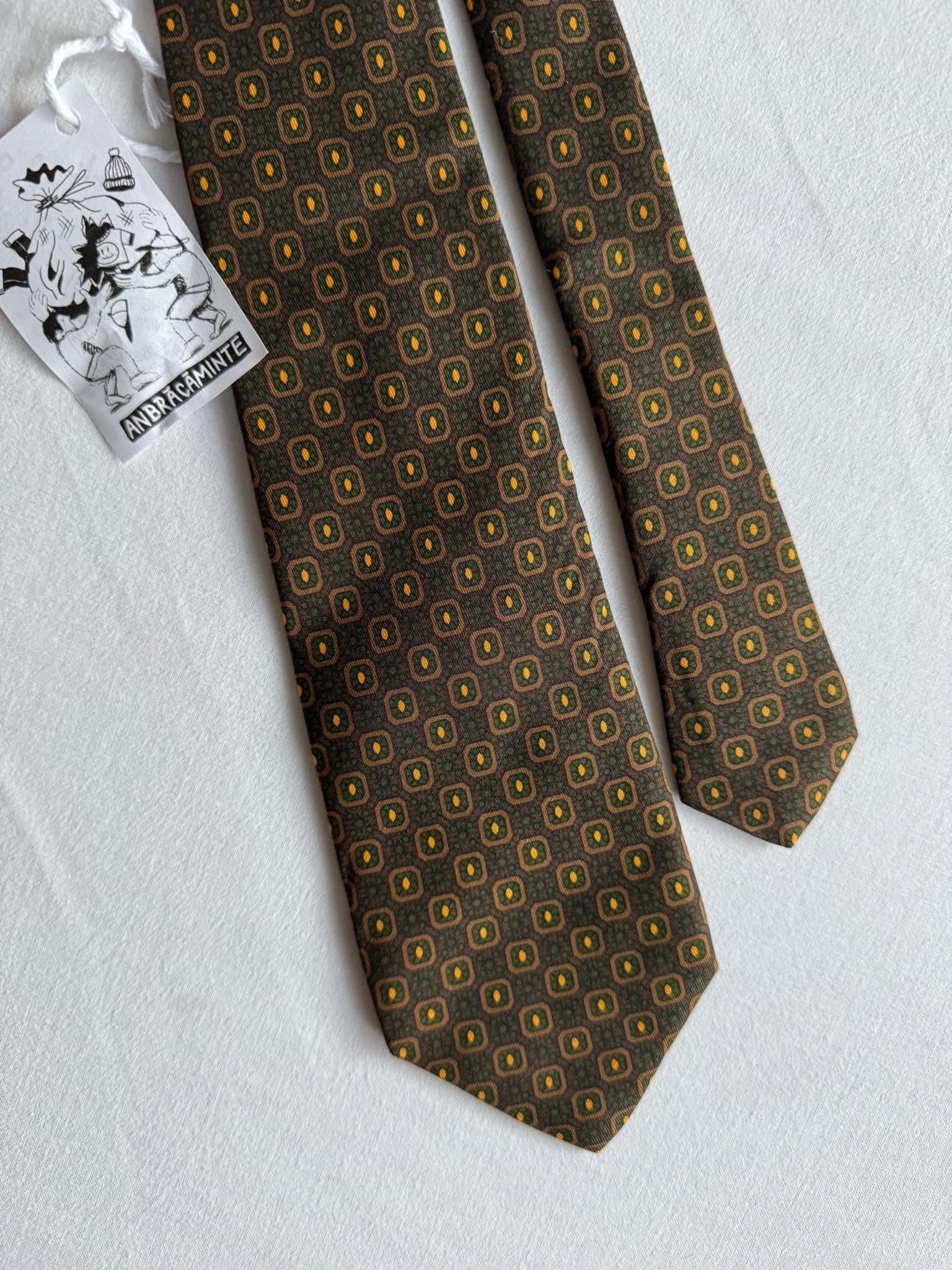 👔 Cravată Vintage Yves Saint Laurent din Mătase 100% - anbracaminte