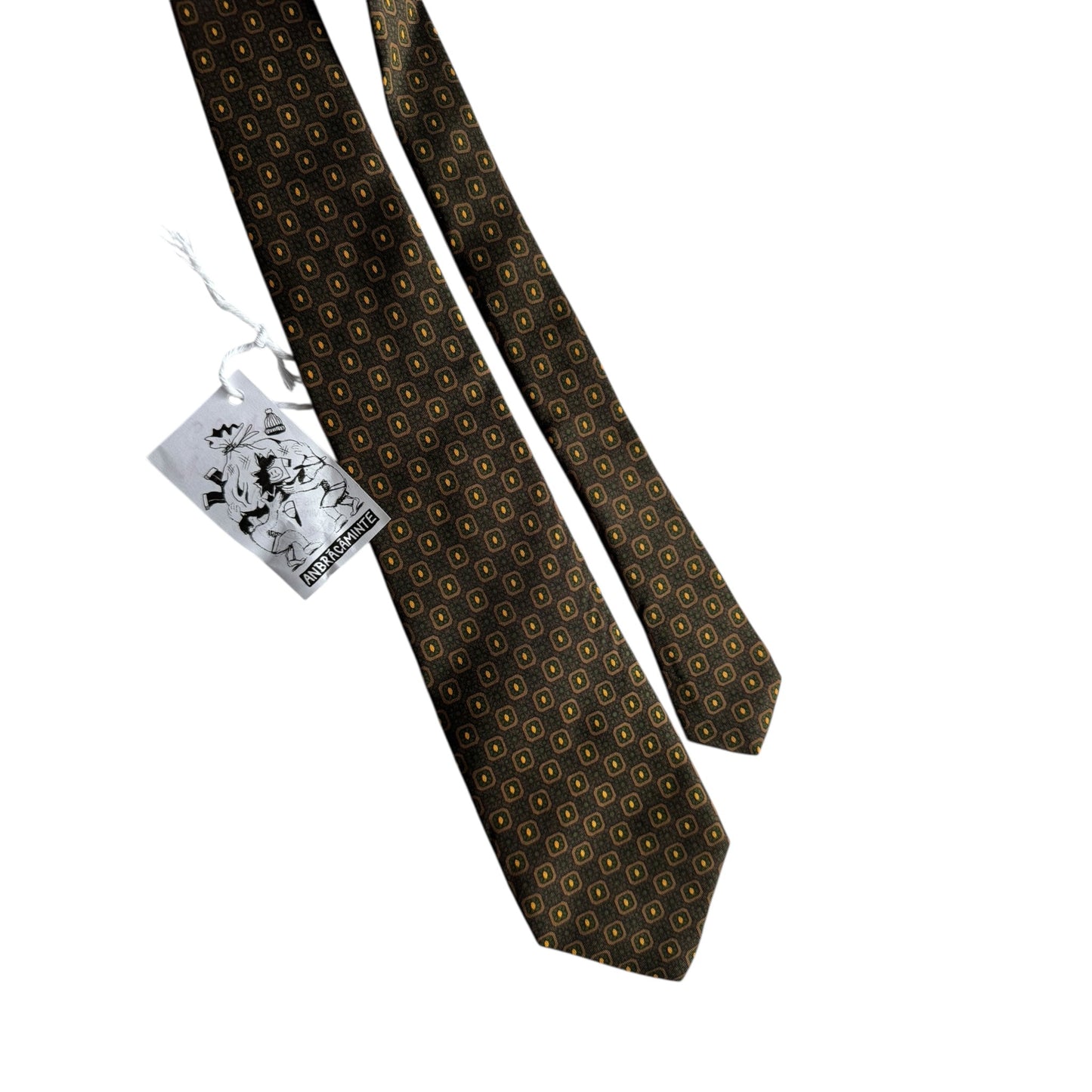 👔 Cravată Vintage Yves Saint Laurent din Mătase 100% - anbracaminte