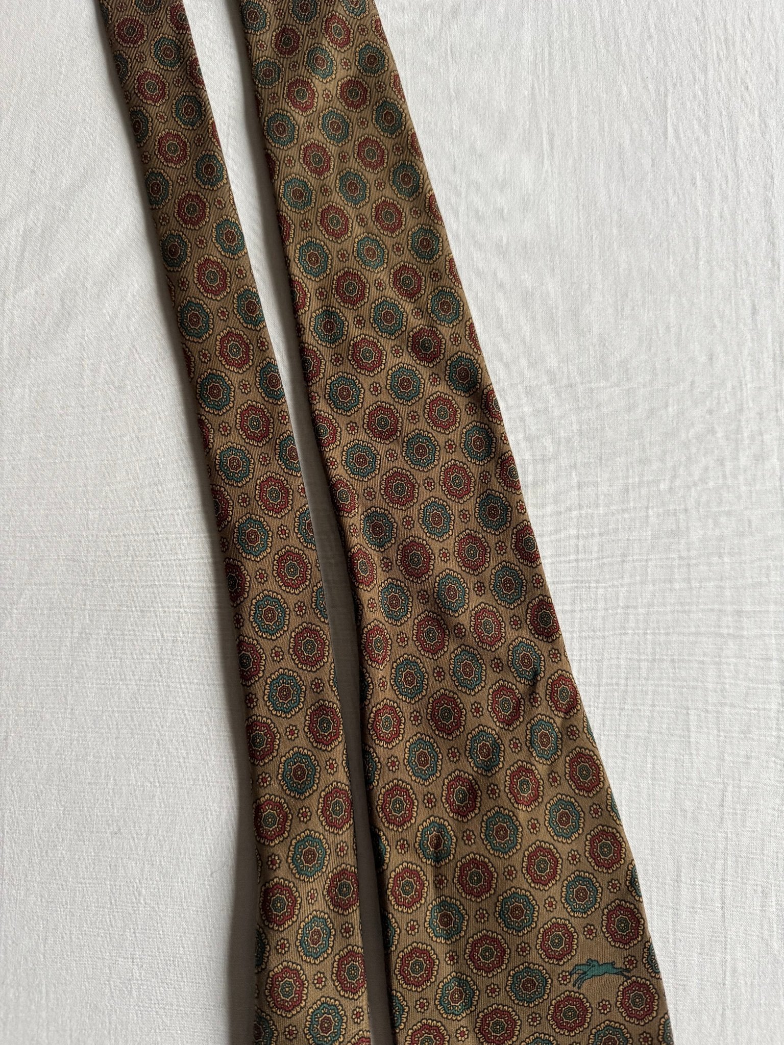 👔 Cravată Vintage Yves Saint Laurent din Mătase cu Print - anbracaminte