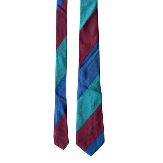 👔 Cravată Yves Saint Laurent Vintage '80s | Mătase Naturală | Made in Italy - anbracaminte