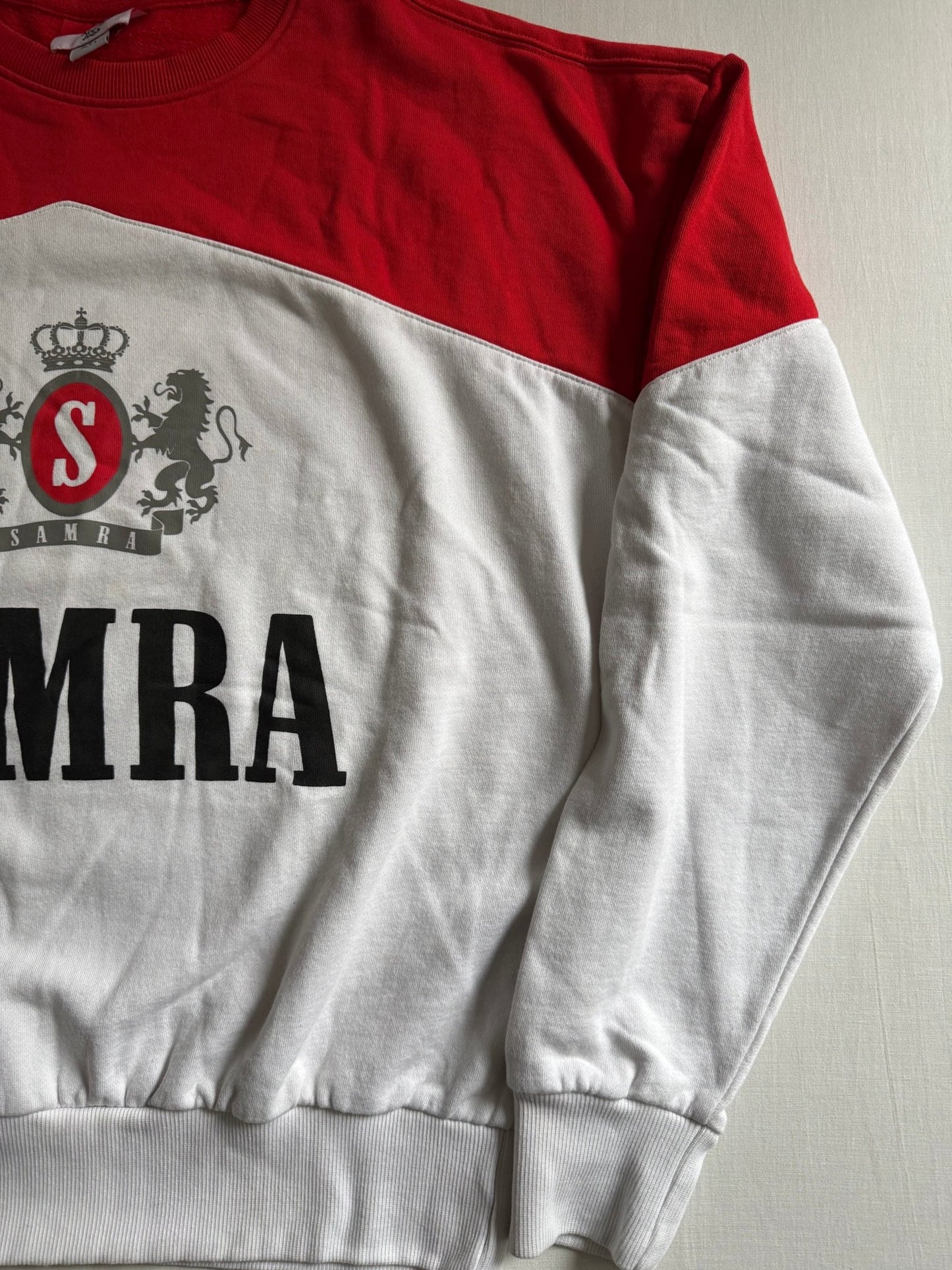 🔴 Crewneck Samra – Marlboro Inspired – Mărime L – Great Condition - anbracaminte