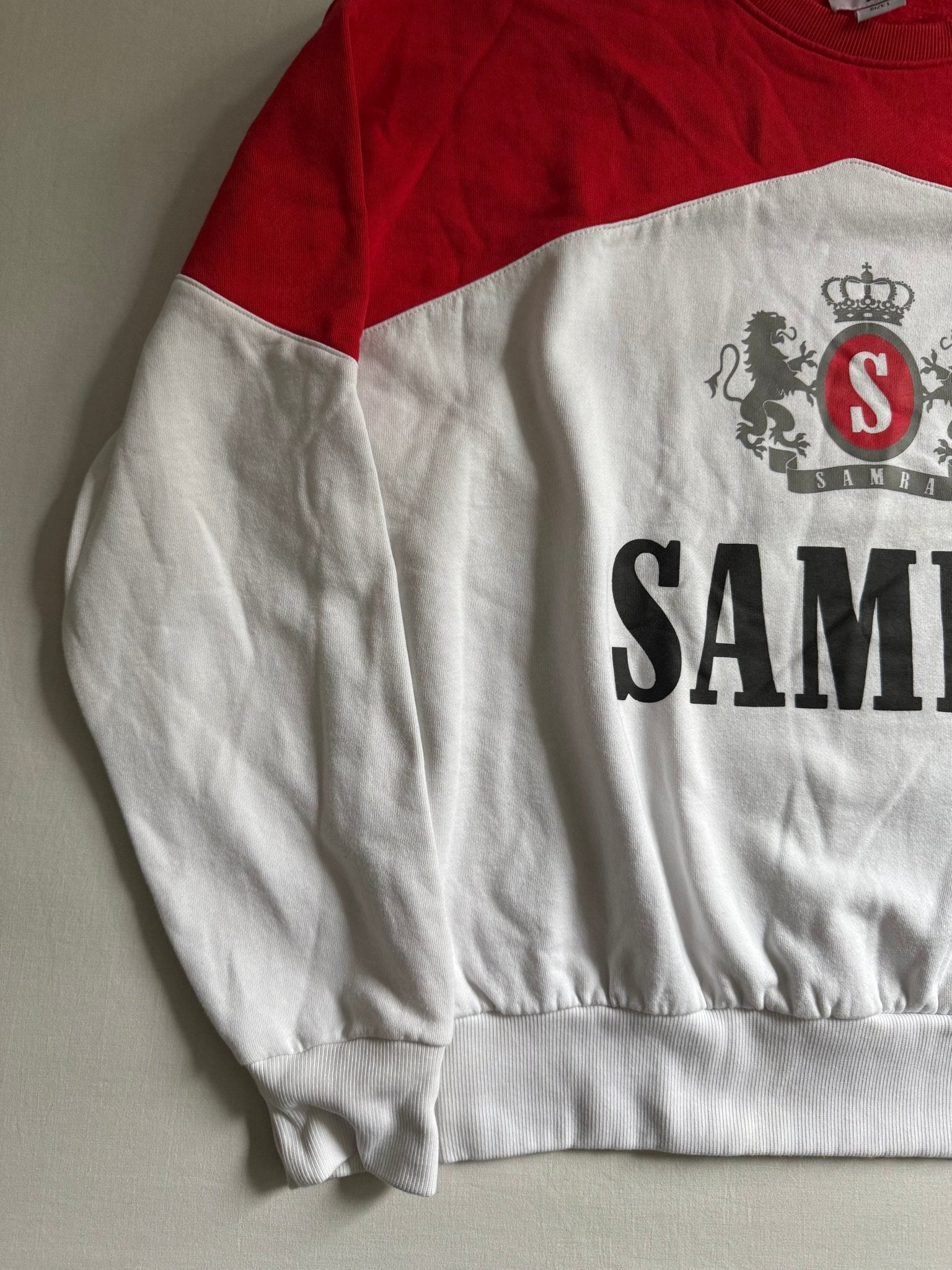 🔴 Crewneck Samra – Marlboro Inspired – Mărime L – Great Condition - anbracaminte