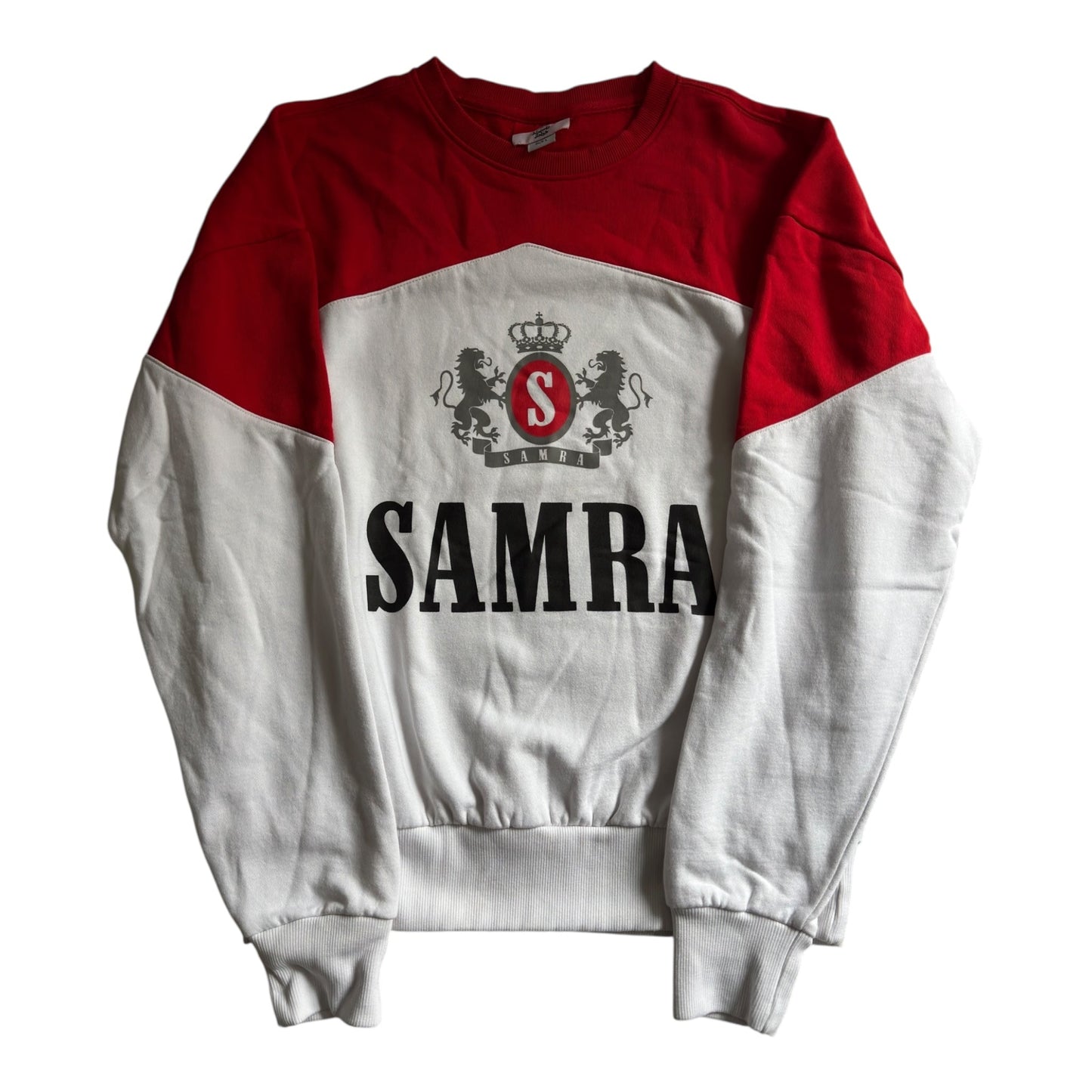 🔴 Crewneck Samra – Marlboro Inspired – Mărime L – Great Condition - anbracaminte