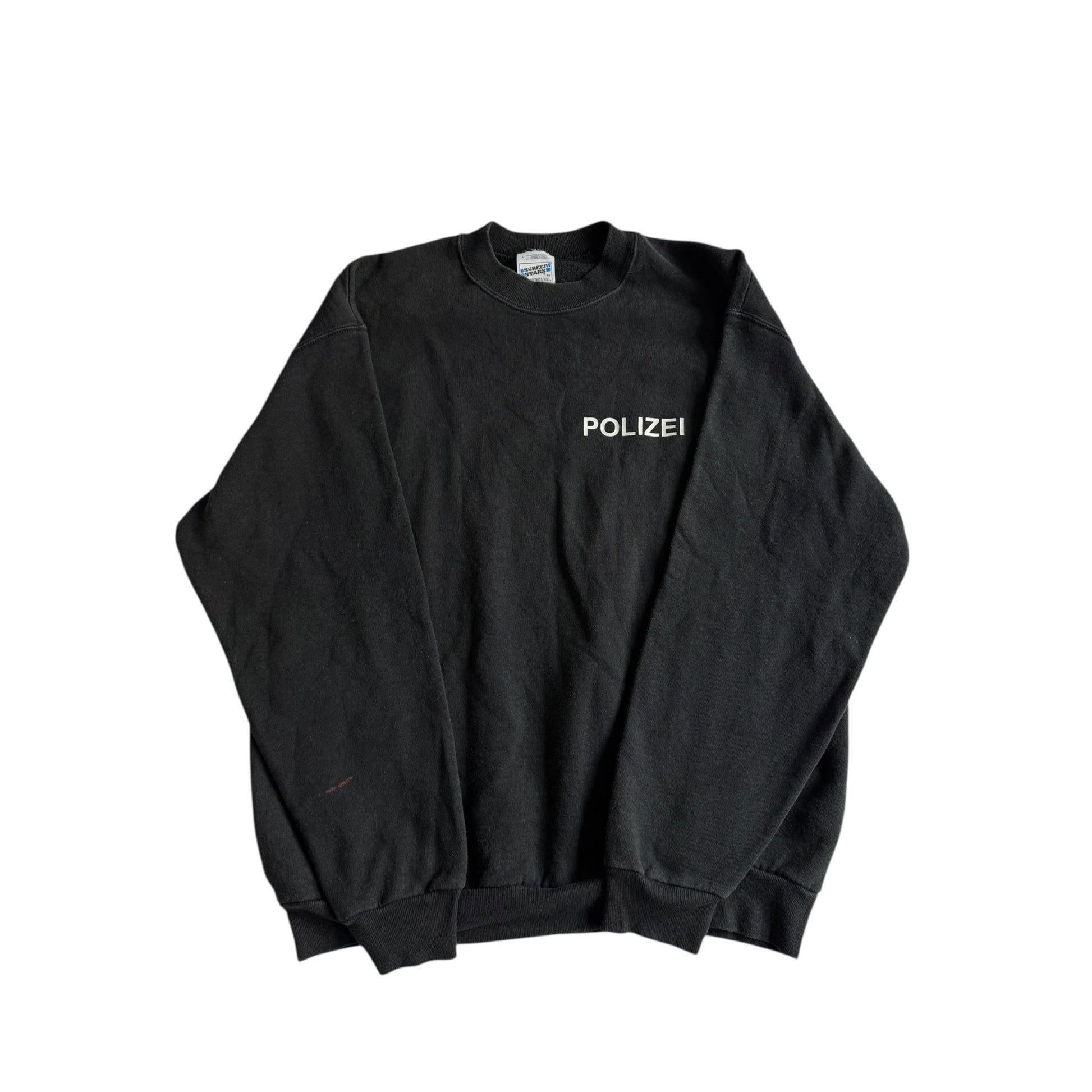 👮‍♀️ Crewneck Vintage German Polizei – Mărimea L - anbracaminte