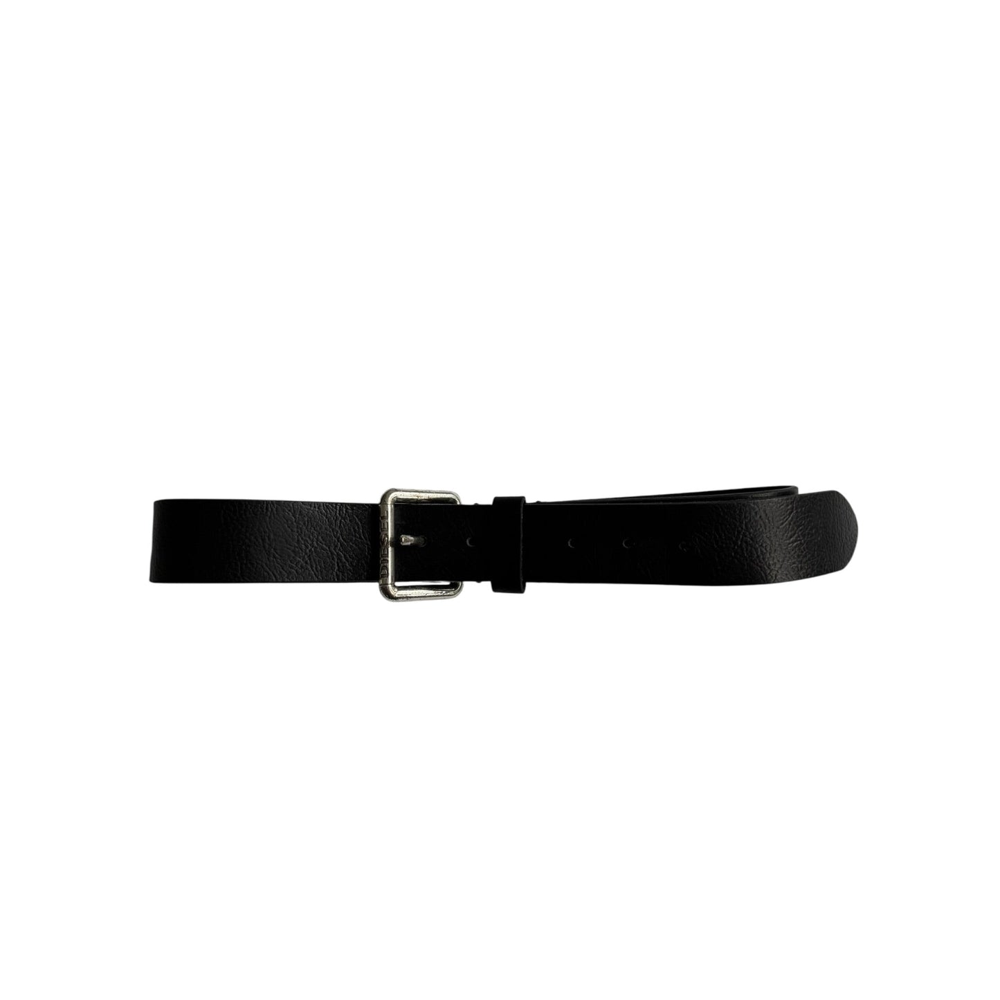🐮 Curea Neagră Vintage Diesel din Piele de Vacă – 90 cm - anbracaminte