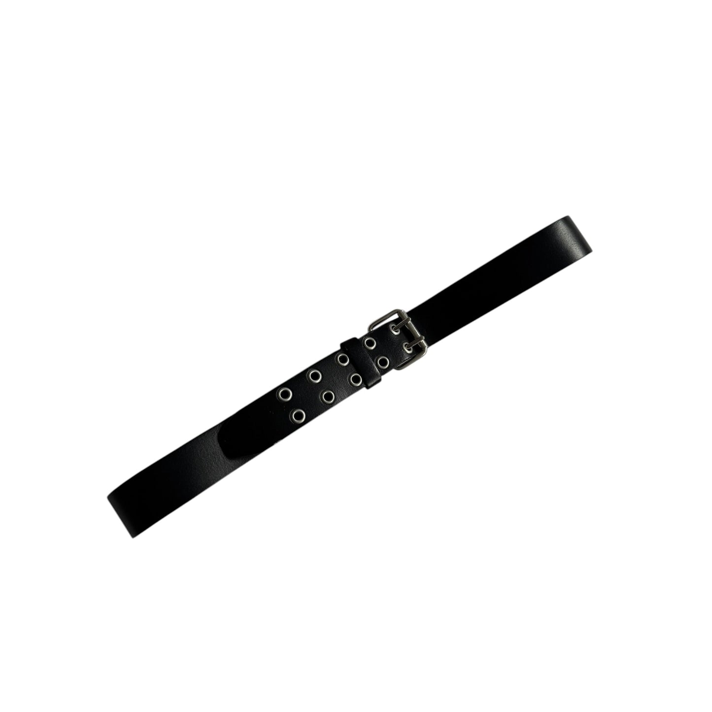 🇫🇷 Curea Vintage din Piele de Vițel Neagră – 110 cm | Made in France - anbracaminte