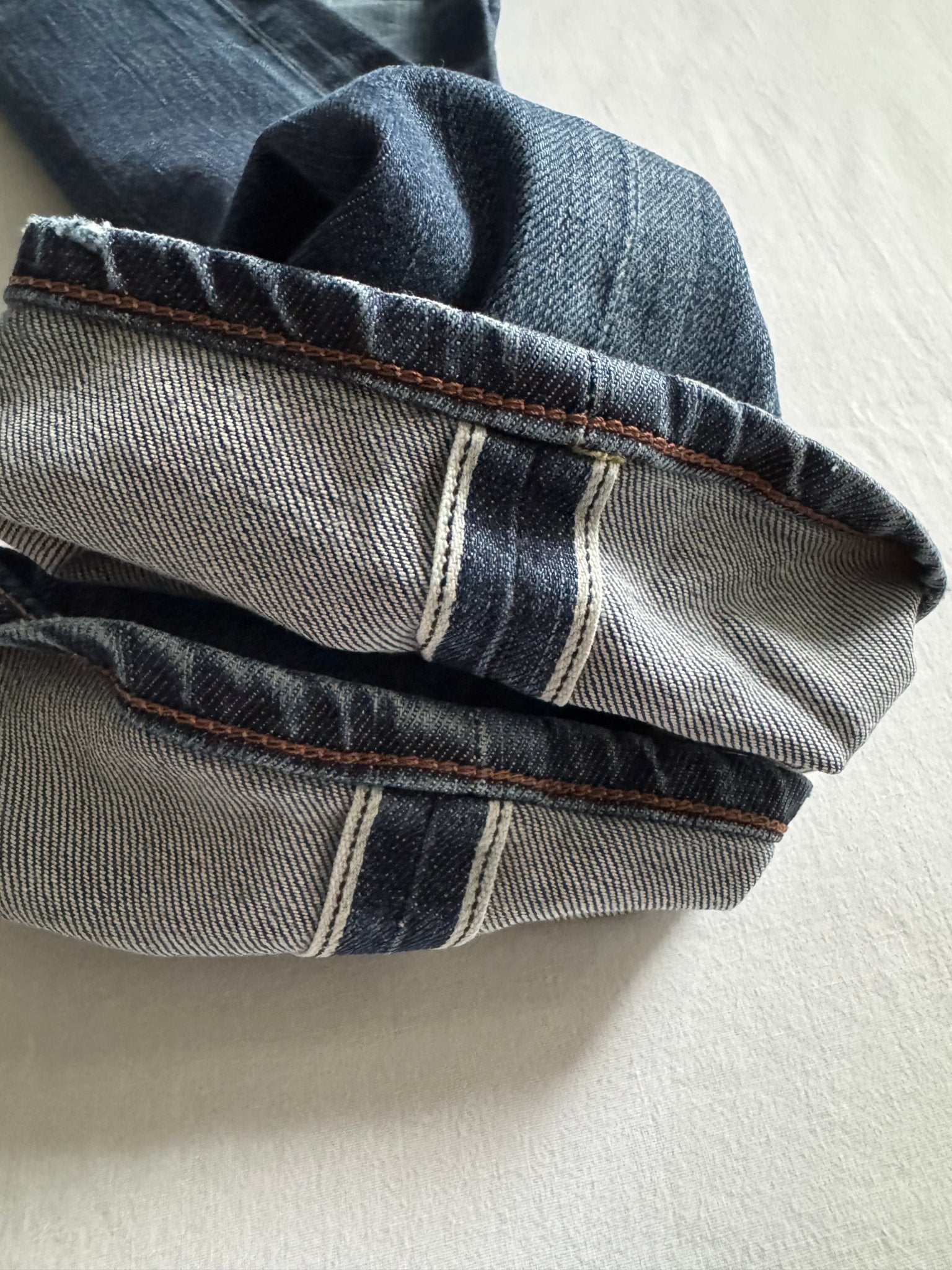 🇯🇵 👖 Edwin SK505S Selvedge Denim Jeans – Skinny Fit – W30 / EU 40 – Made in Japan - anbracaminte