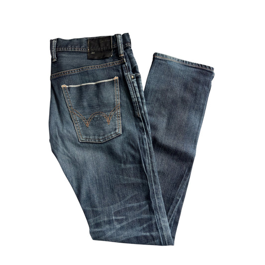 🇯🇵 👖 Edwin SK505S Selvedge Denim Jeans – Skinny Fit – W30 / EU 40 – Made in Japan - anbracaminte