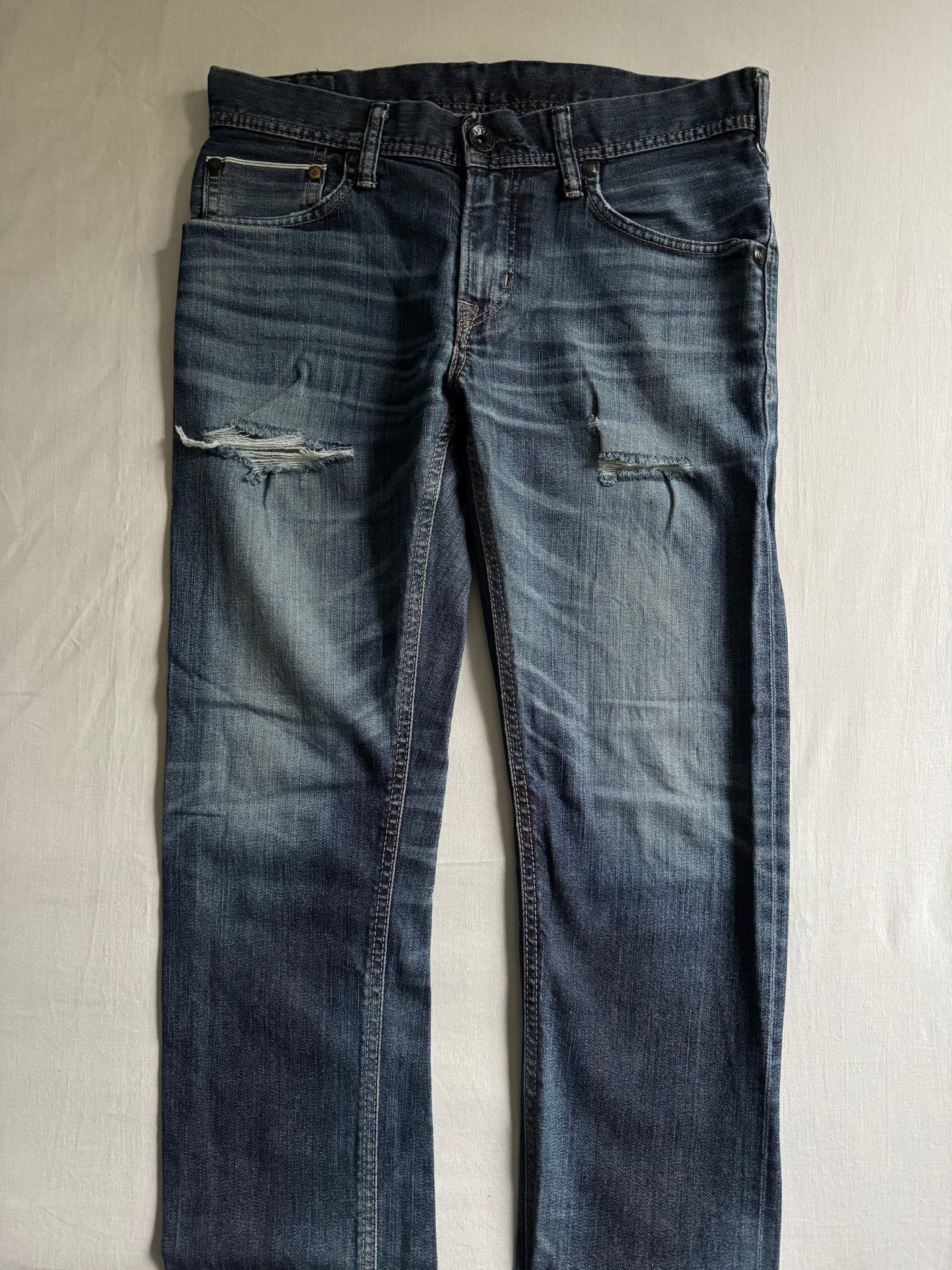 🇯🇵 👖 Edwin SK505S Selvedge Denim Jeans – Skinny Fit – W30 / EU 40 – Made in Japan - anbracaminte