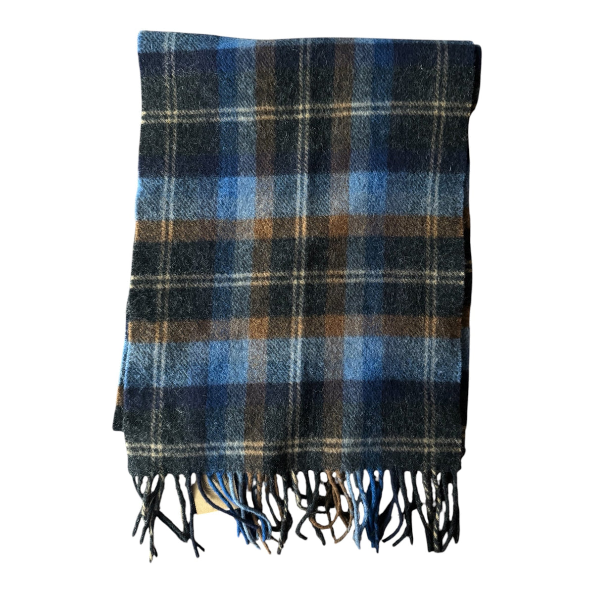 Fular Lână de Miel Vintage | Carouri | Made in Ireland - anbracaminte
