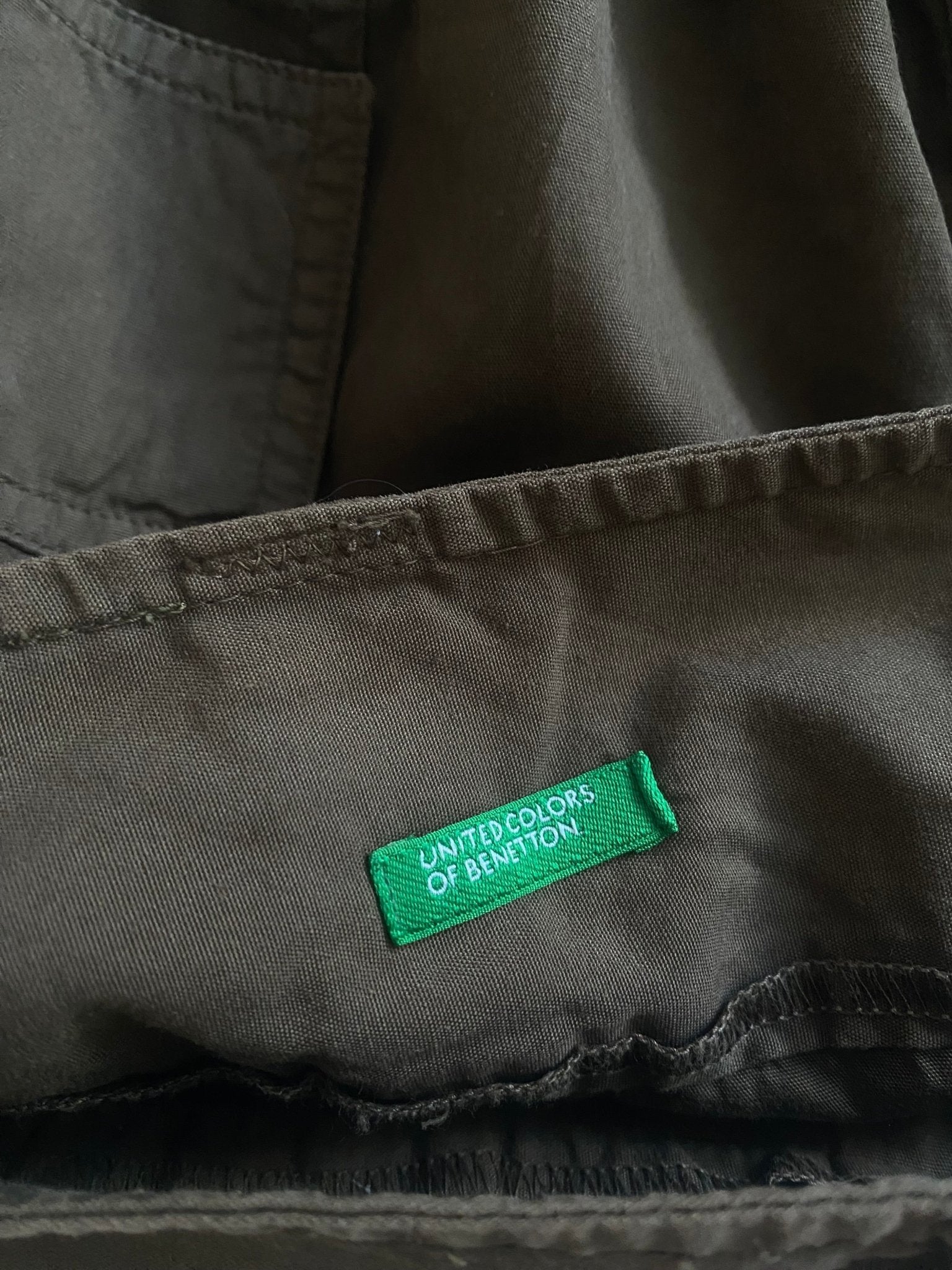 Fustă Cargo Y2K Benetton – Stil Military – Mărime XS 🫡🖤 - anbracaminte