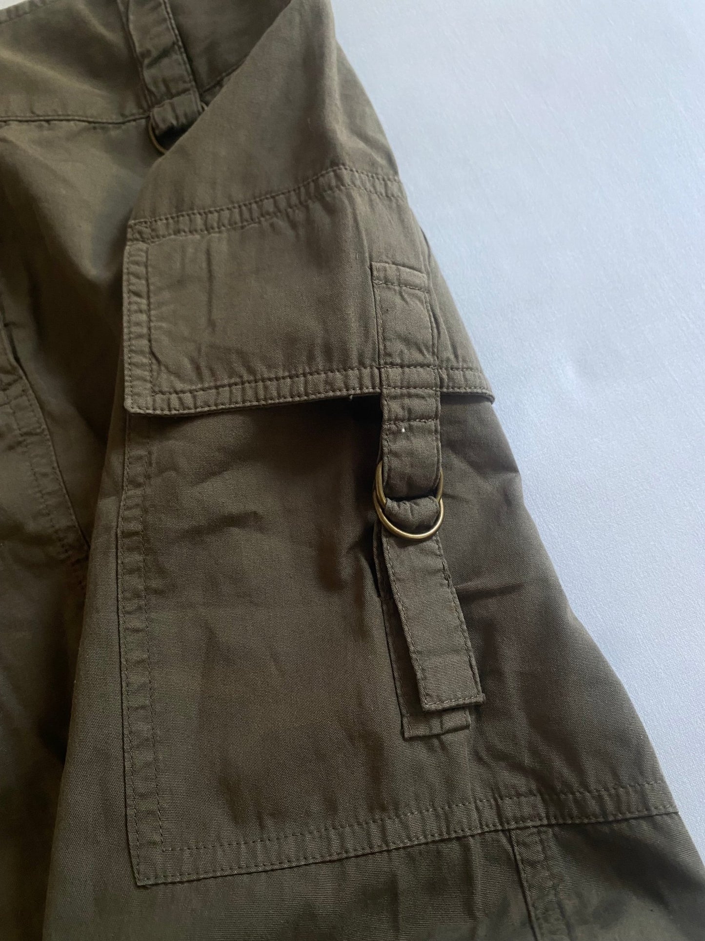 Fustă Cargo Y2K Benetton – Stil Military – Mărime XS 🫡🖤 - anbracaminte