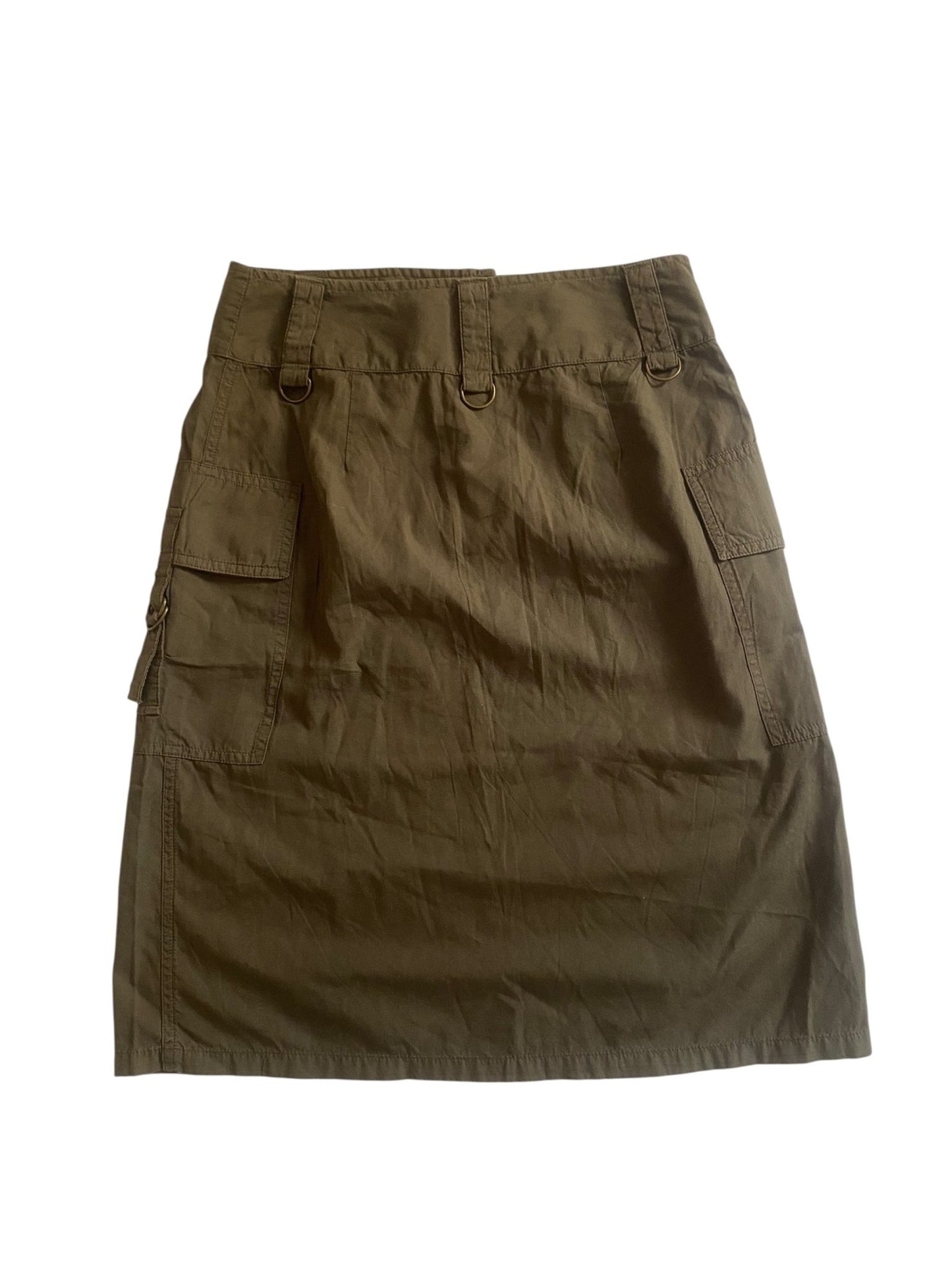 Fustă Cargo Y2K Benetton – Stil Military – Mărime XS 🫡🖤 - anbracaminte