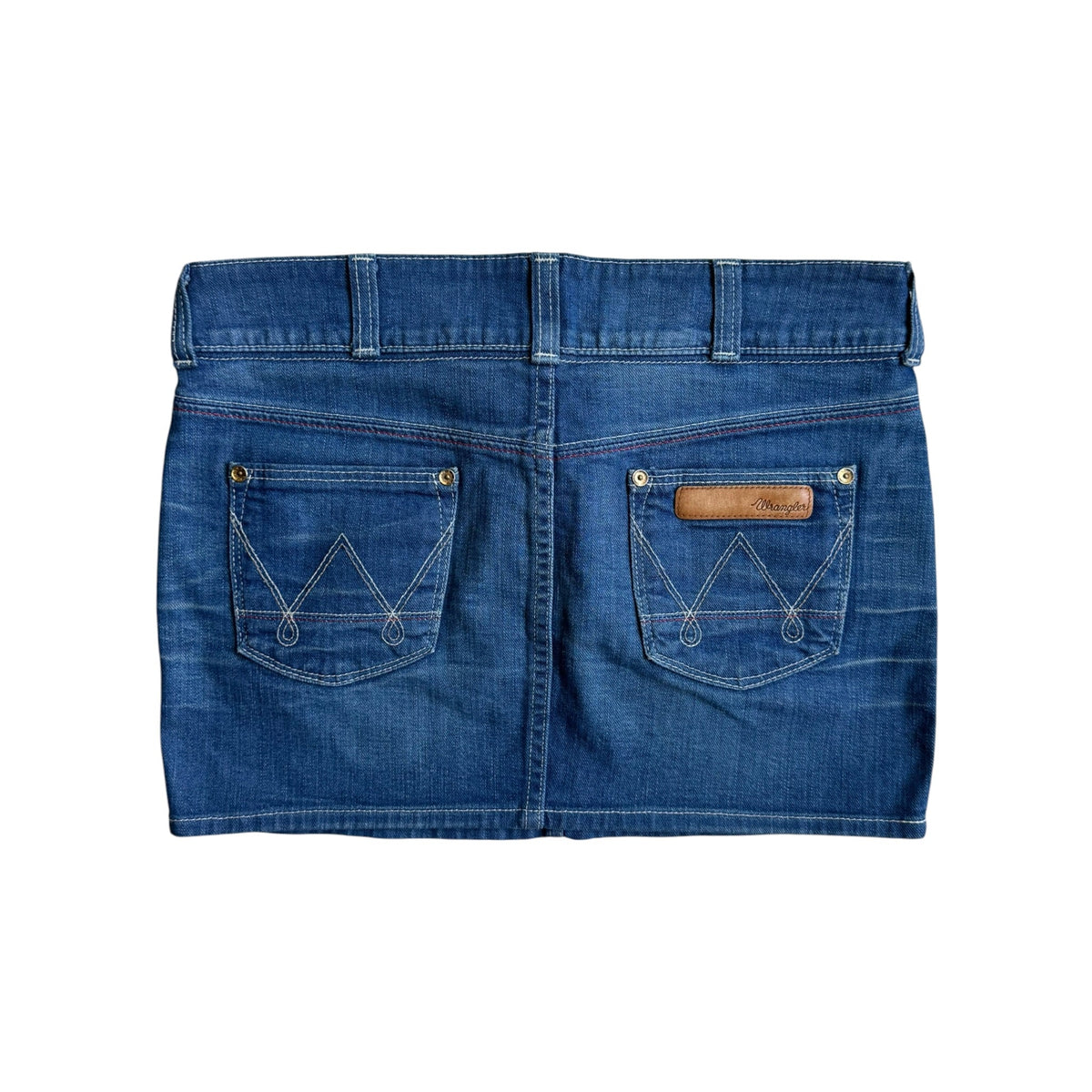 🤠 Fustă Denim Wrangler Y2K | M Damă (W28) - anbracaminte