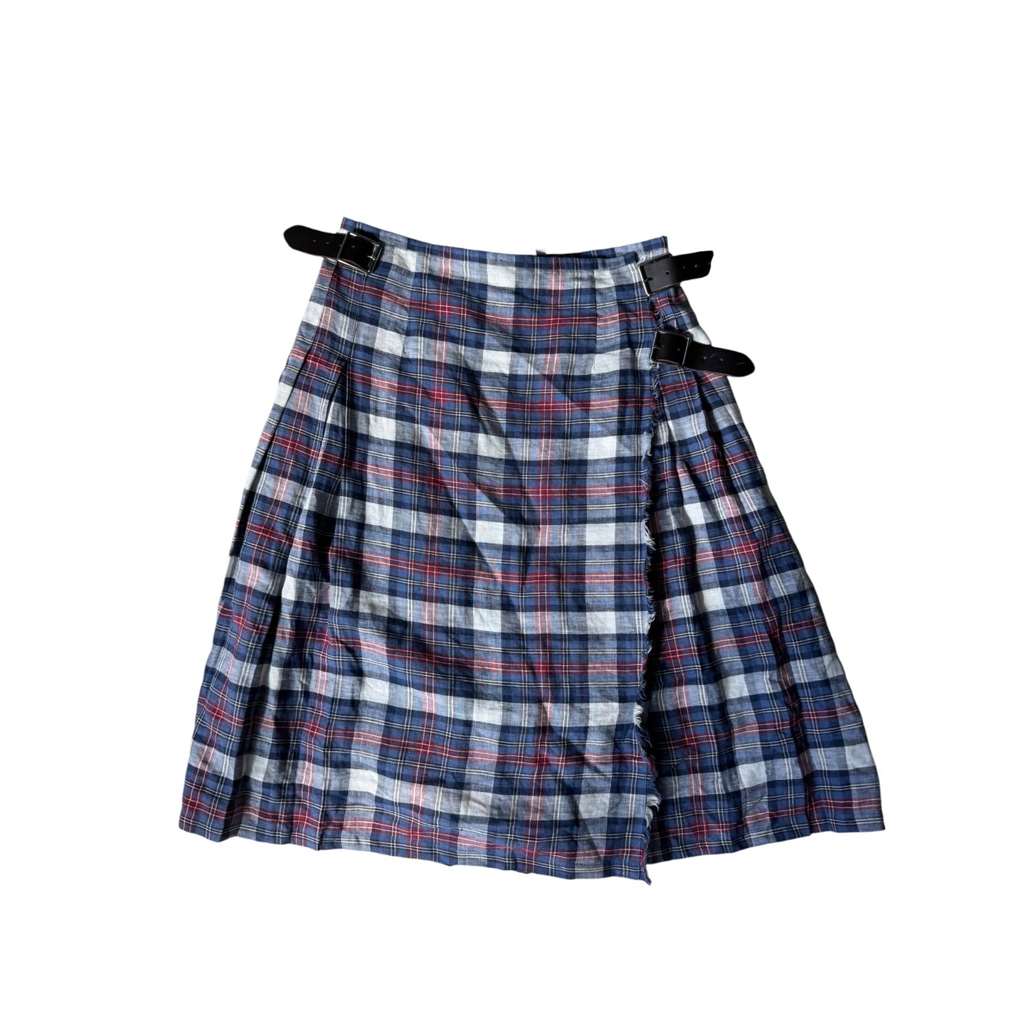 🇮🇪 Fustă Kilt Vintage de Vară – EU 40 Damă (M/L) – 100% In - anbracaminte