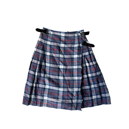 🇮🇪 Fustă Kilt Vintage de Vară – EU 40 Damă (M/L) – 100% In - anbracaminte