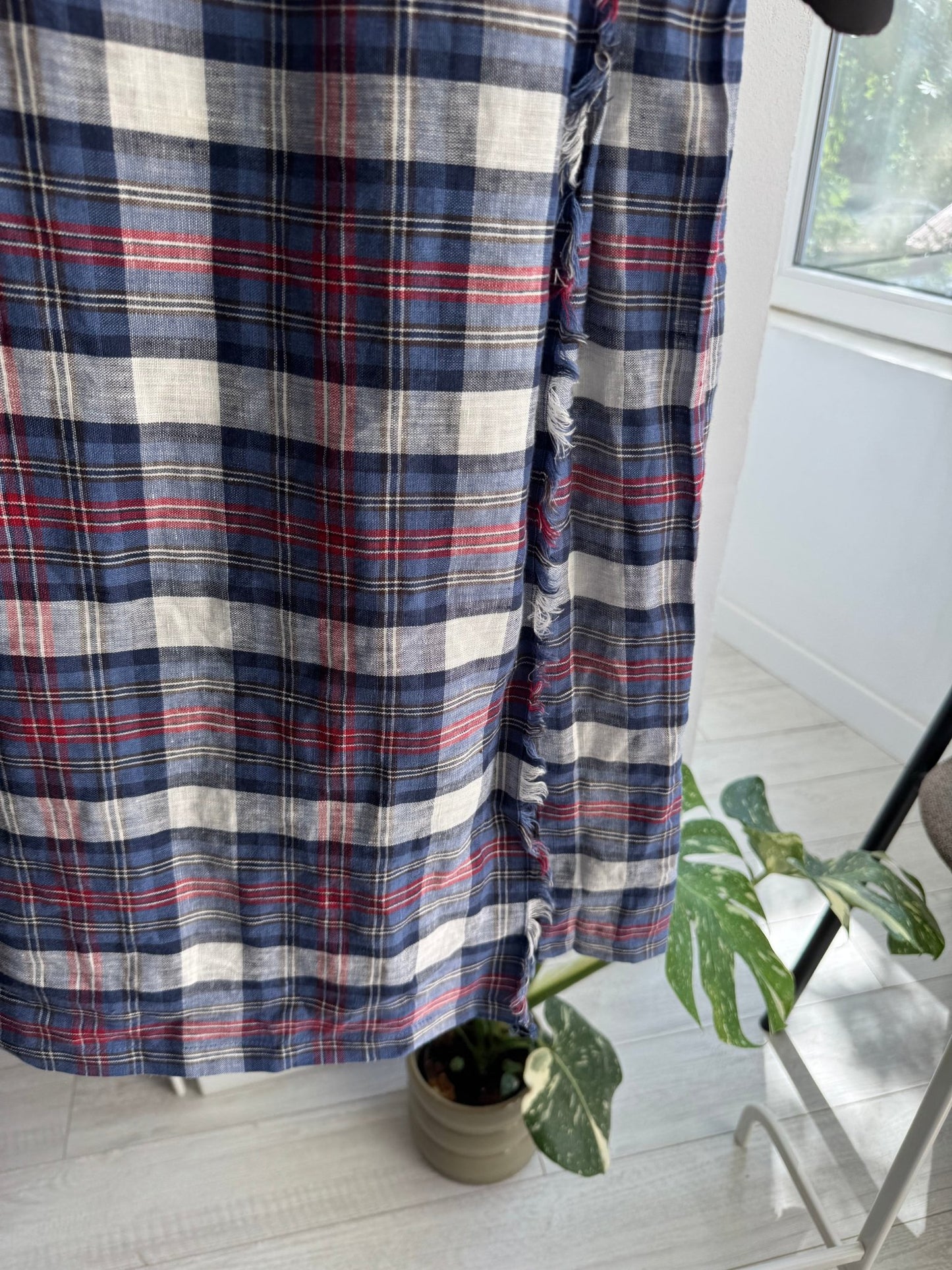 🇮🇪 Fustă Kilt Vintage de Vară – EU 40 Damă (M/L) – 100% In - anbracaminte