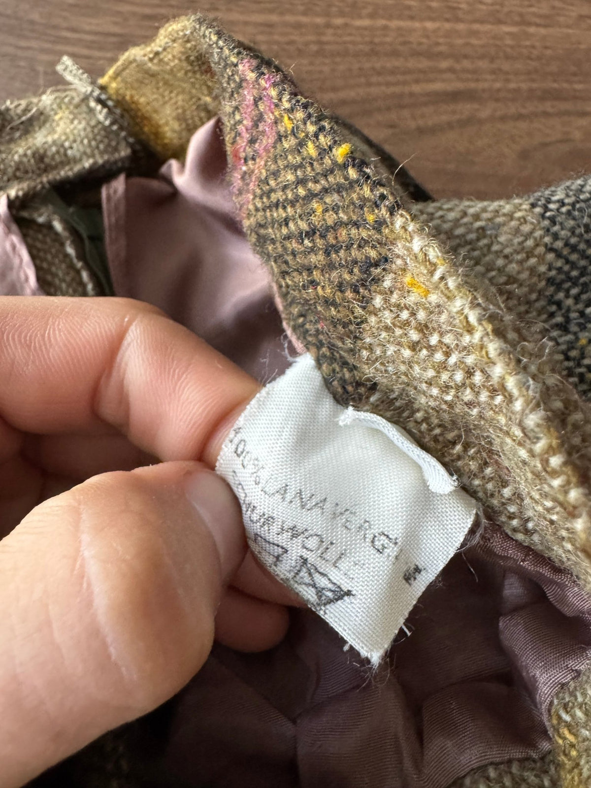 Fustă Lână Virgină Vintage Femei | Tartan | S/M (EU 38) - anbracaminte