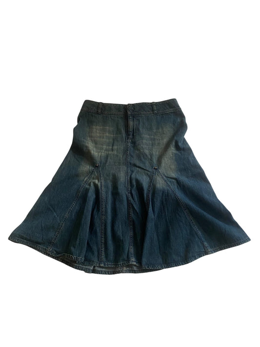 👖 Fustă Midi din Denim Diesel – Made in Italy – Mărimea 27 (S) - anbracaminte