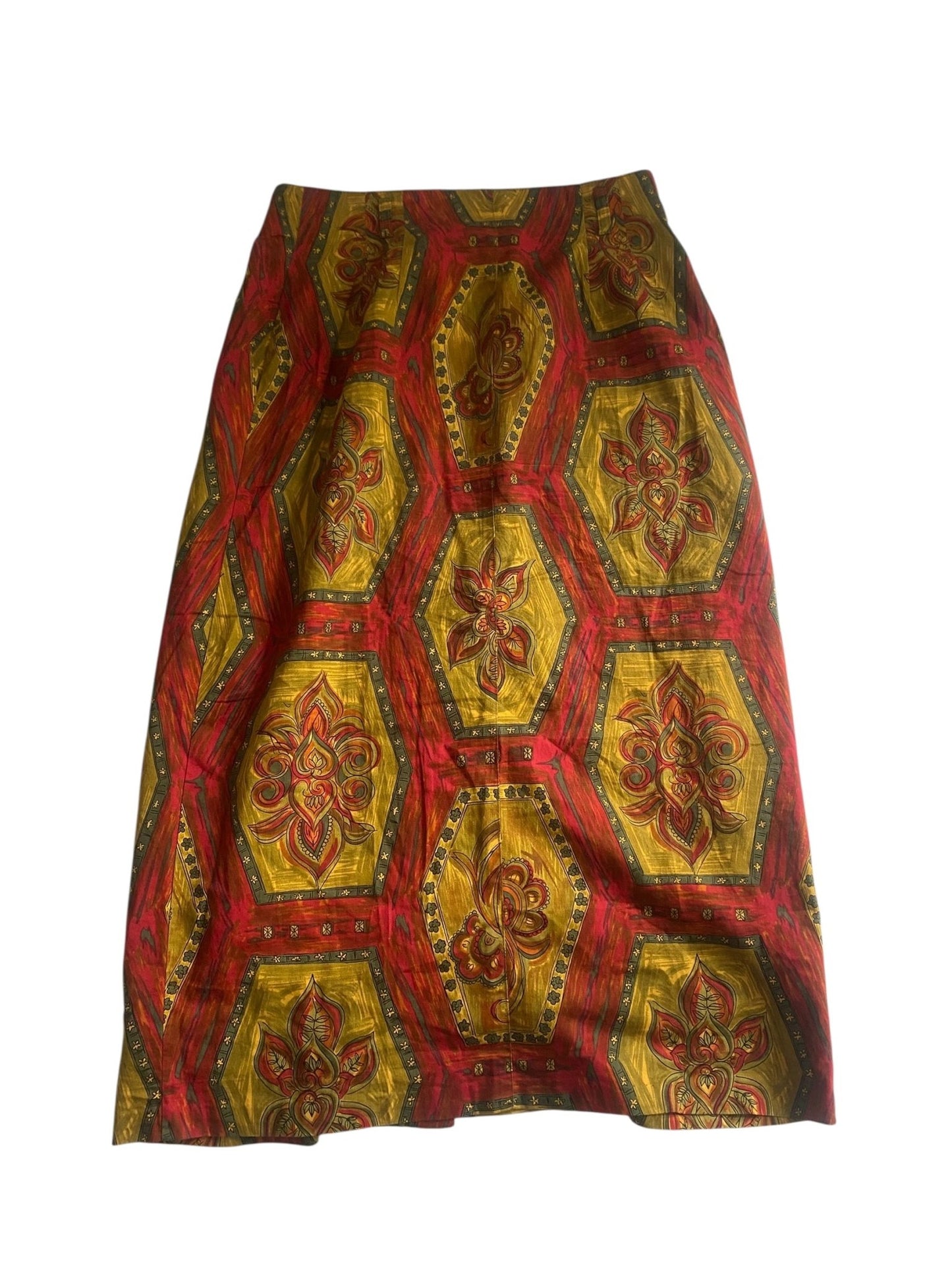 Fustă Midi Pennyblack cu Print Vibrant – Mărime M 🎨 - anbracaminte