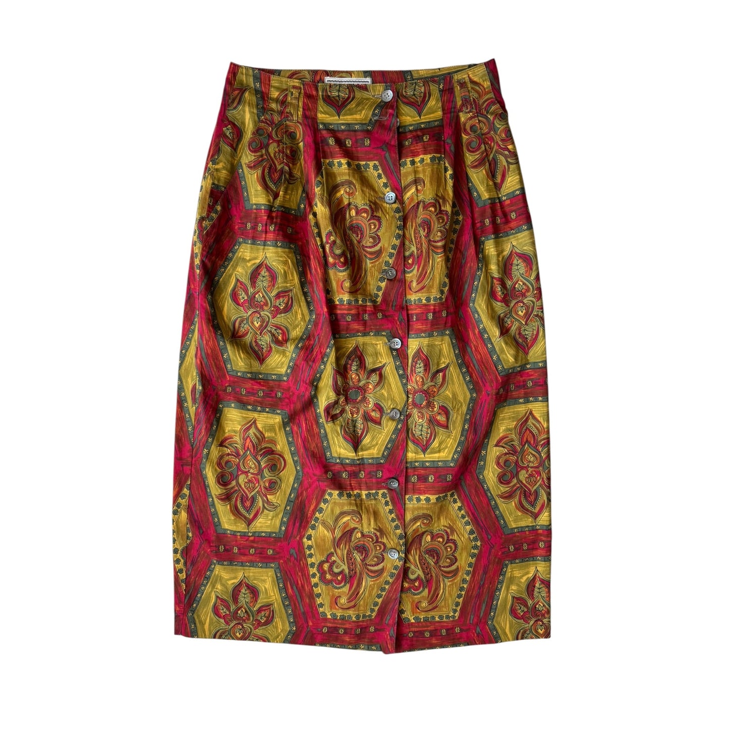 ☀️ Fustă Midi Pennyblack cu Print Vibrant – Mărime M - anbracaminte