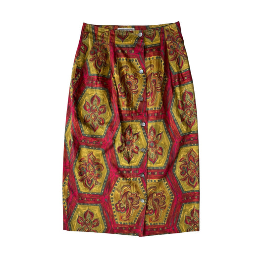☀️ Fustă Midi Pennyblack cu Print Vibrant – Mărime M - anbracaminte