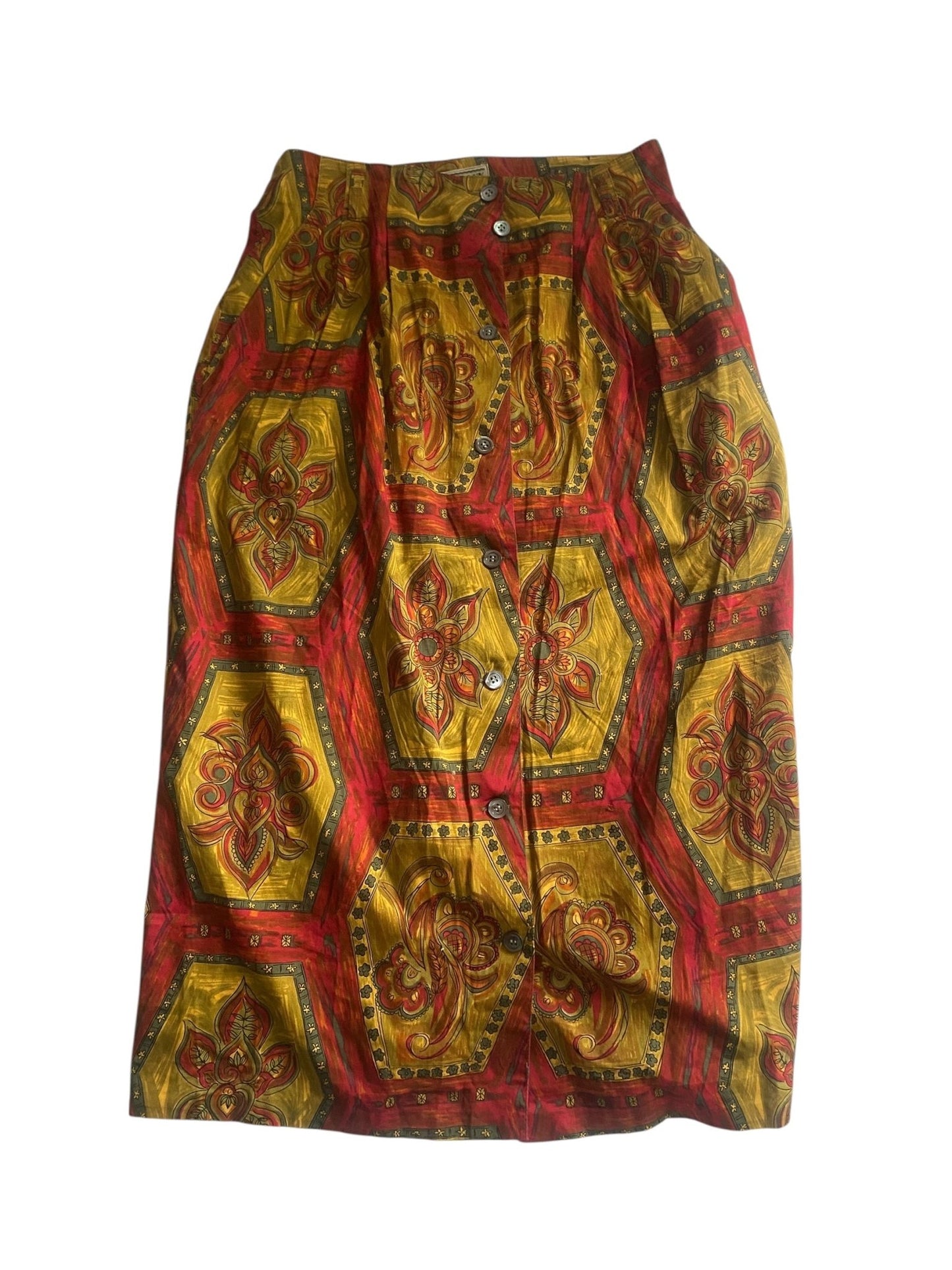 Fustă Midi Pennyblack cu Print Vibrant – Mărime M 🎨 - anbracaminte