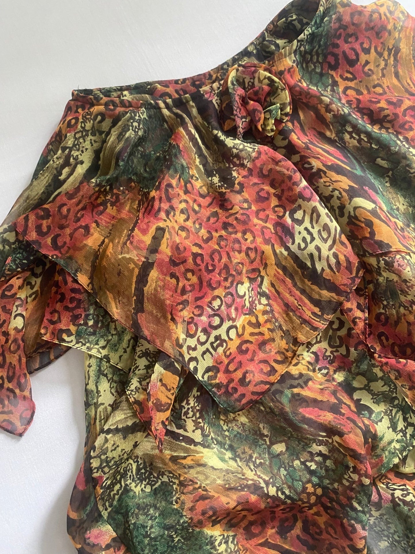 Fustă Mini Animal Print – Y2K – Mărime XS 🐆✨ - anbracaminte