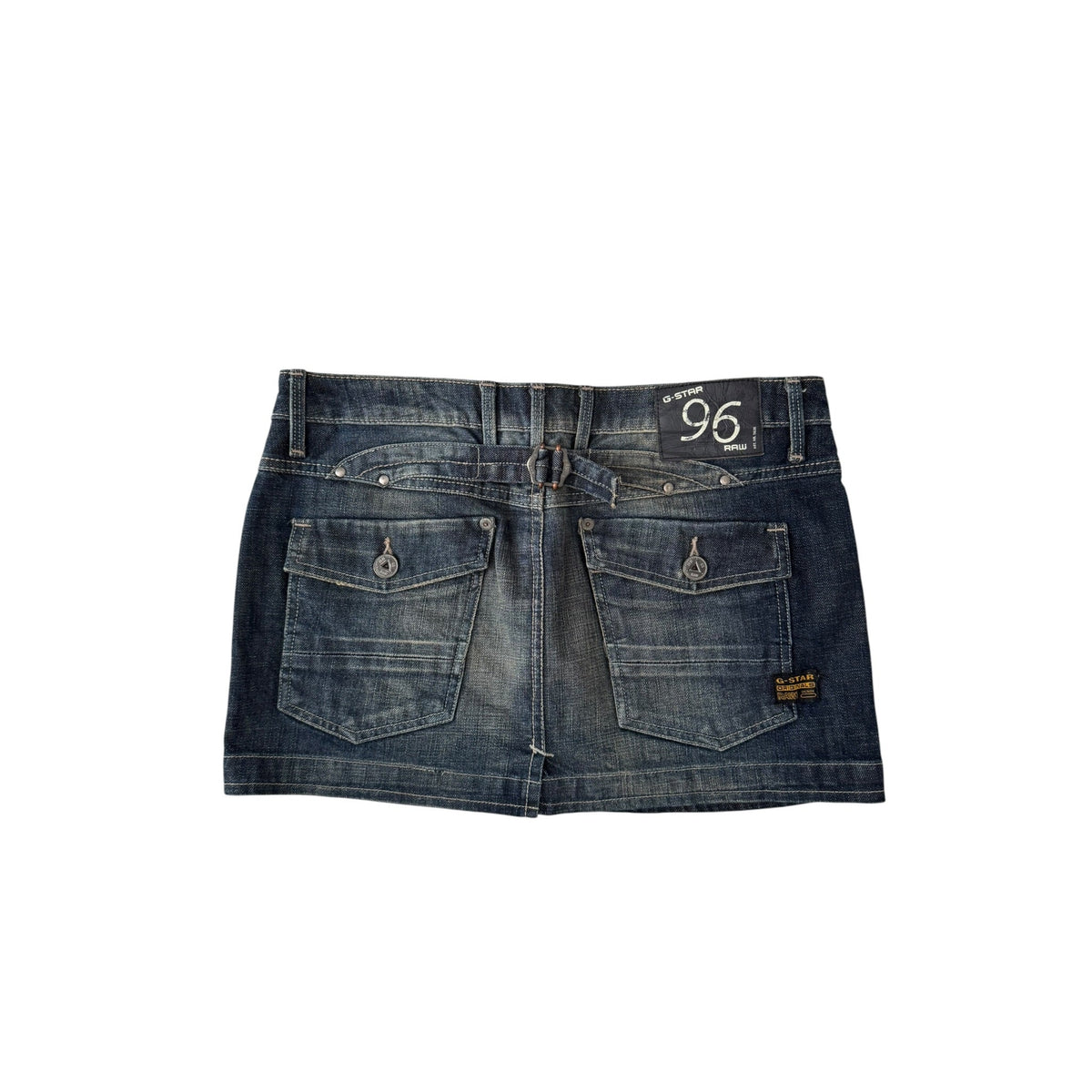 ☀️ Fustă Mini Buckleback Y2K G-Star Raw – US 29 Damă (M) - anbracaminte