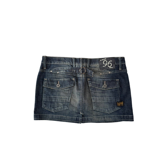 ☀️ Fustă Mini Buckleback Y2K G-Star Raw – US 29 Damă (M) - anbracaminte