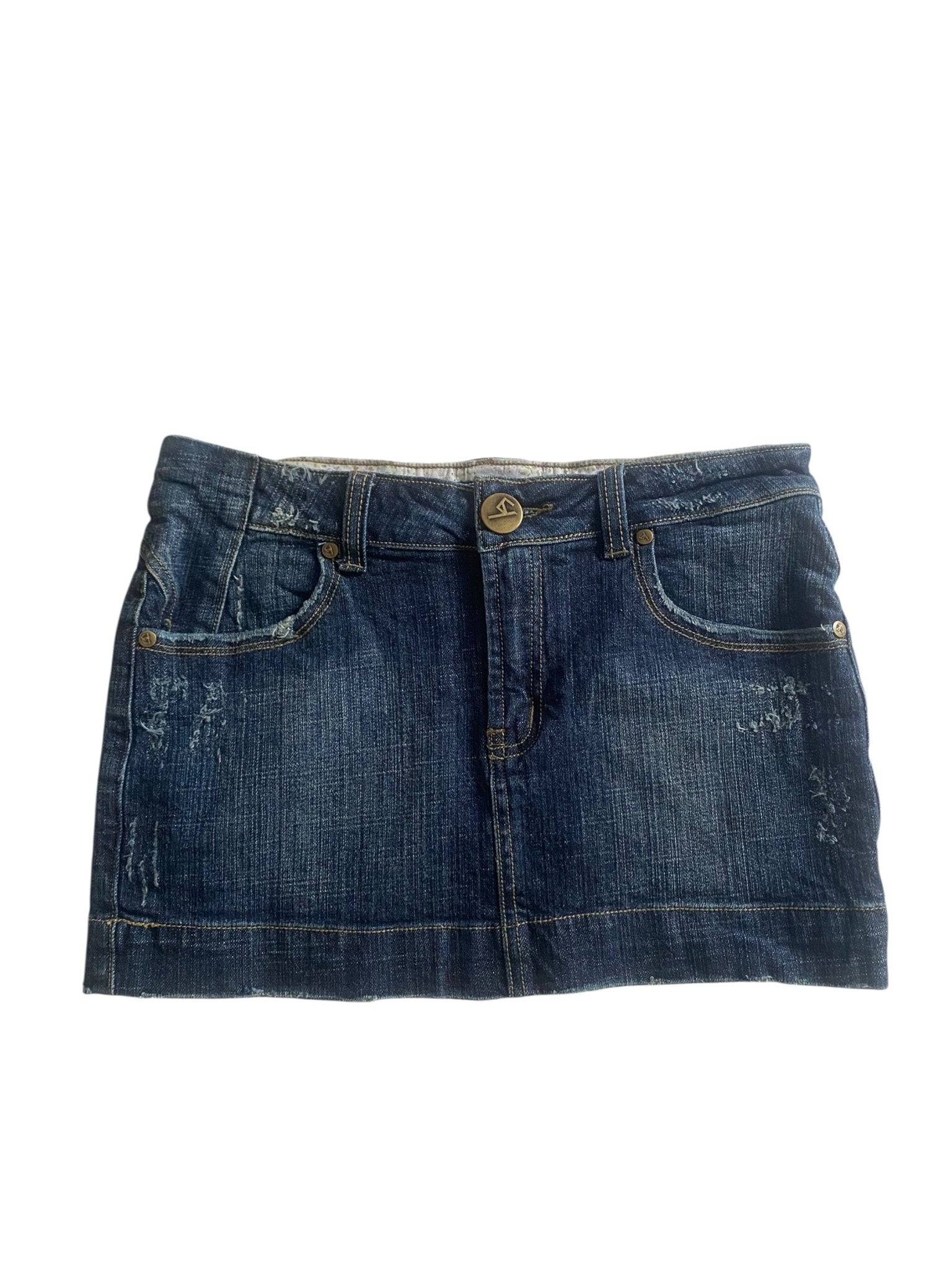 Fustă Mini din Denim Y2K Energie – Mărime US 29 👖✨ - anbracaminte