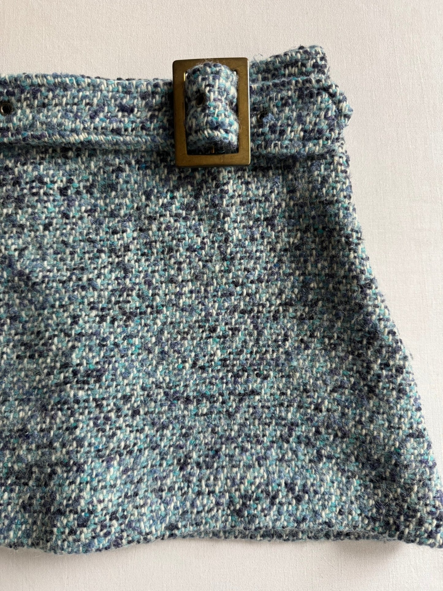 🧍‍♀️ Fustă Mini Y2K Tweed – Made in Italy – Mărime S - anbracaminte