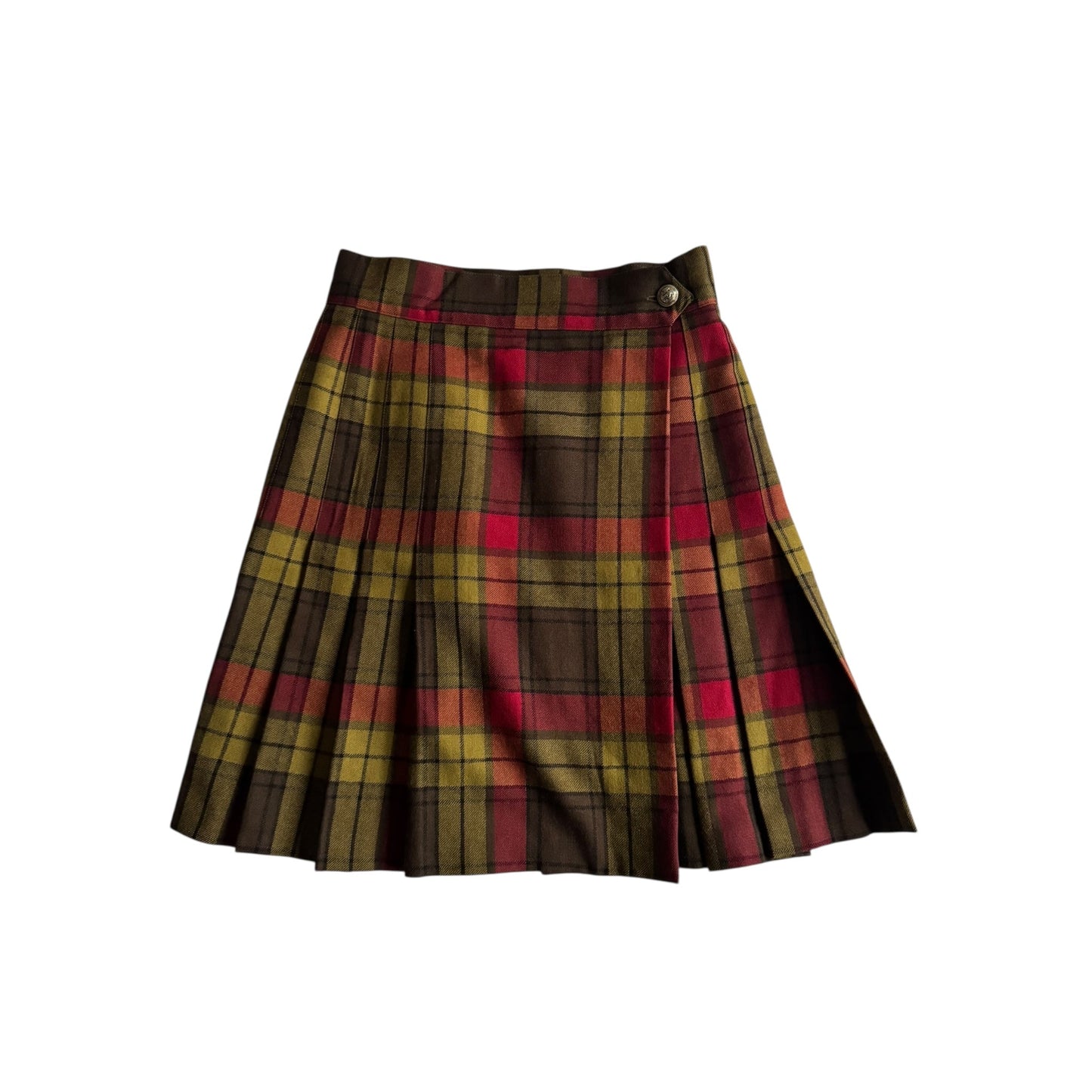 🧶 Fustă plaid vintage – mărime IT 42 (S) - anbracaminte