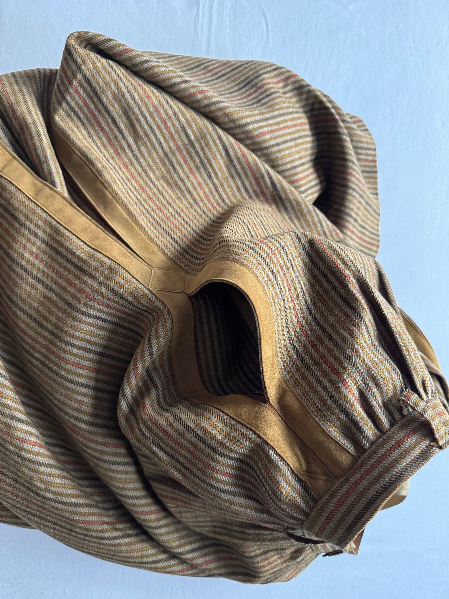 🧵 Fustă Vintage 60’s - 70’s / Carouri / Loro Piana Fabric (Mărime 38 - M) - anbracaminte