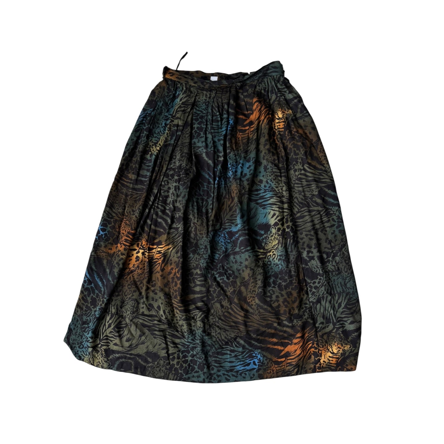 🐆 Fustă Vintage Animal Print – 100% Vâscoză – EU 38 (M) – Made in West Germany - anbracaminte