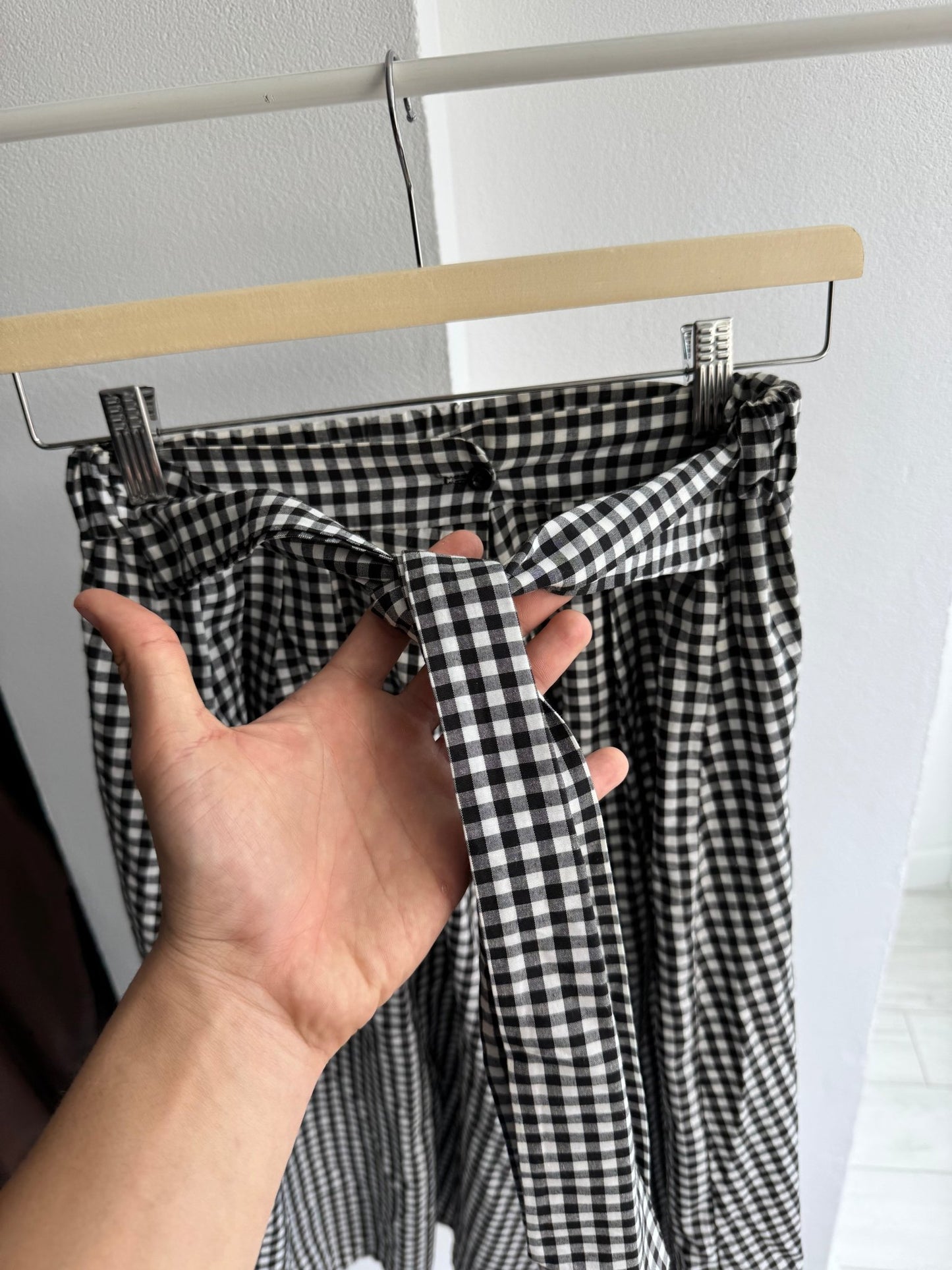 🖤 Fustă Vintage Checkered – S Damă - anbracaminte