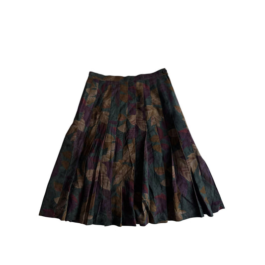 🧵 Fustă Vintage cu Imprimeu Floral (Mărime IT 44 – M/L) - anbracaminte