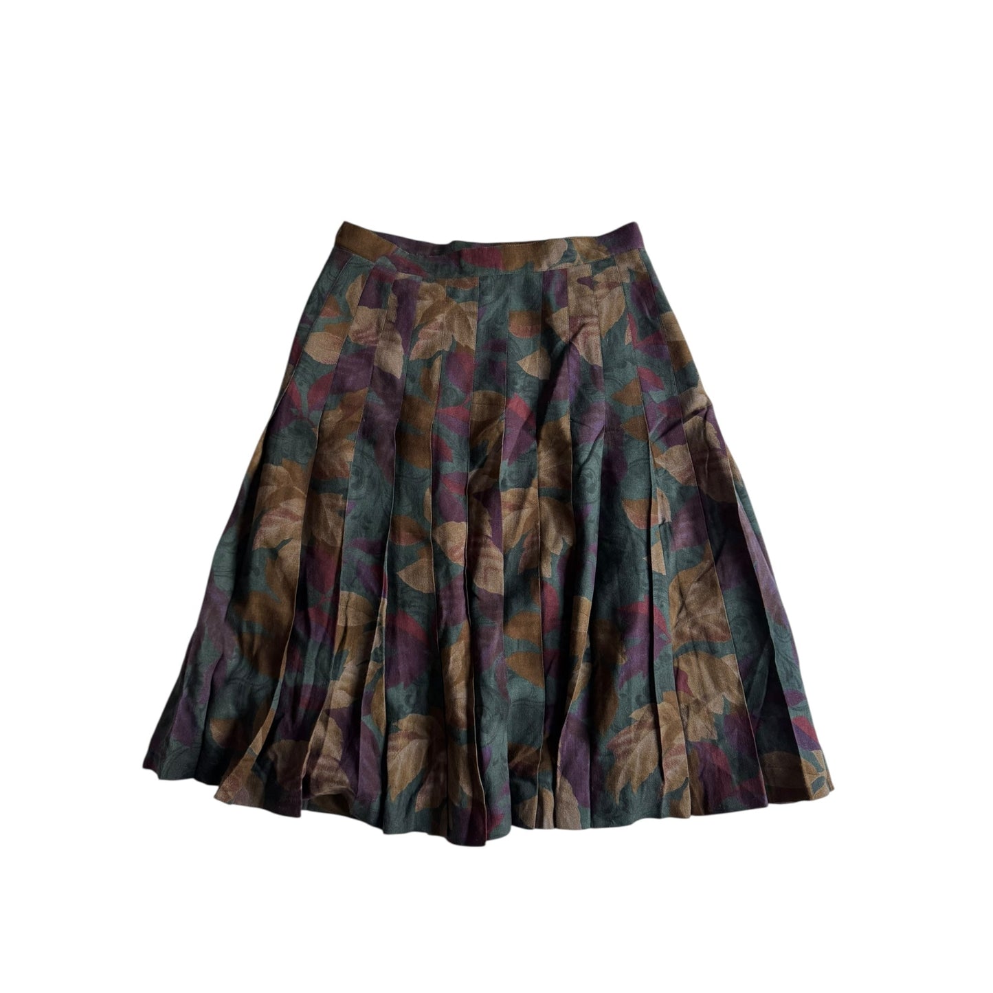 🧵 Fustă Vintage cu Imprimeu Floral (Mărime IT 44 – M/L) - anbracaminte