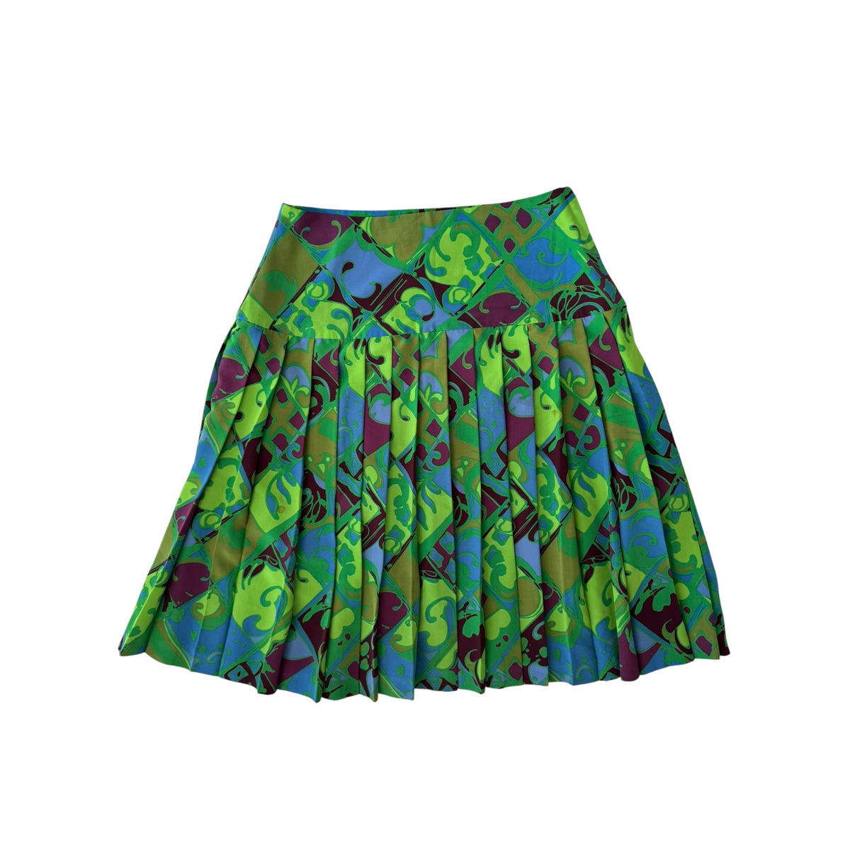☀️ Fustă Vintage cu Print – IT 46 Damă (L) - anbracaminte