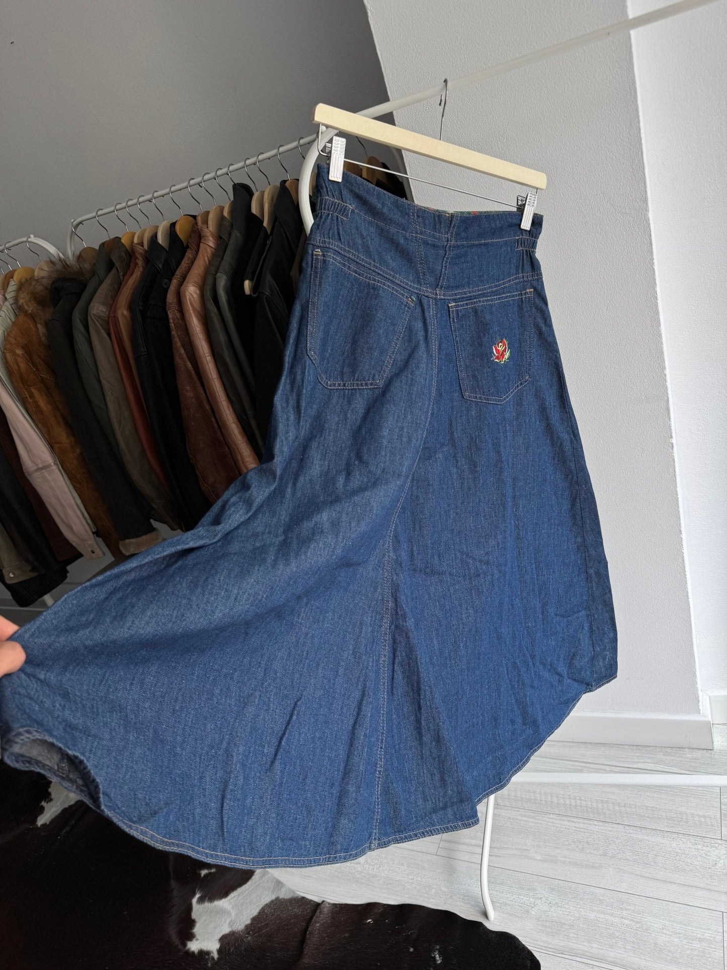 👖 Fustă Vintage Denim – EU 38 (M) – Made in Italy - anbracaminte