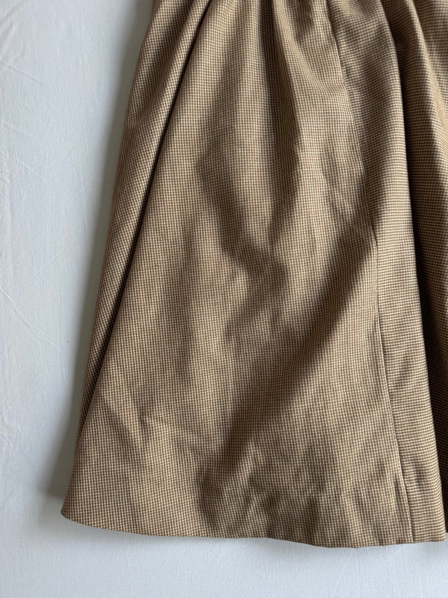 🧵 Fustă Vintage din Lână cu Carouri (Mărime Estimată S - M) - anbracaminte