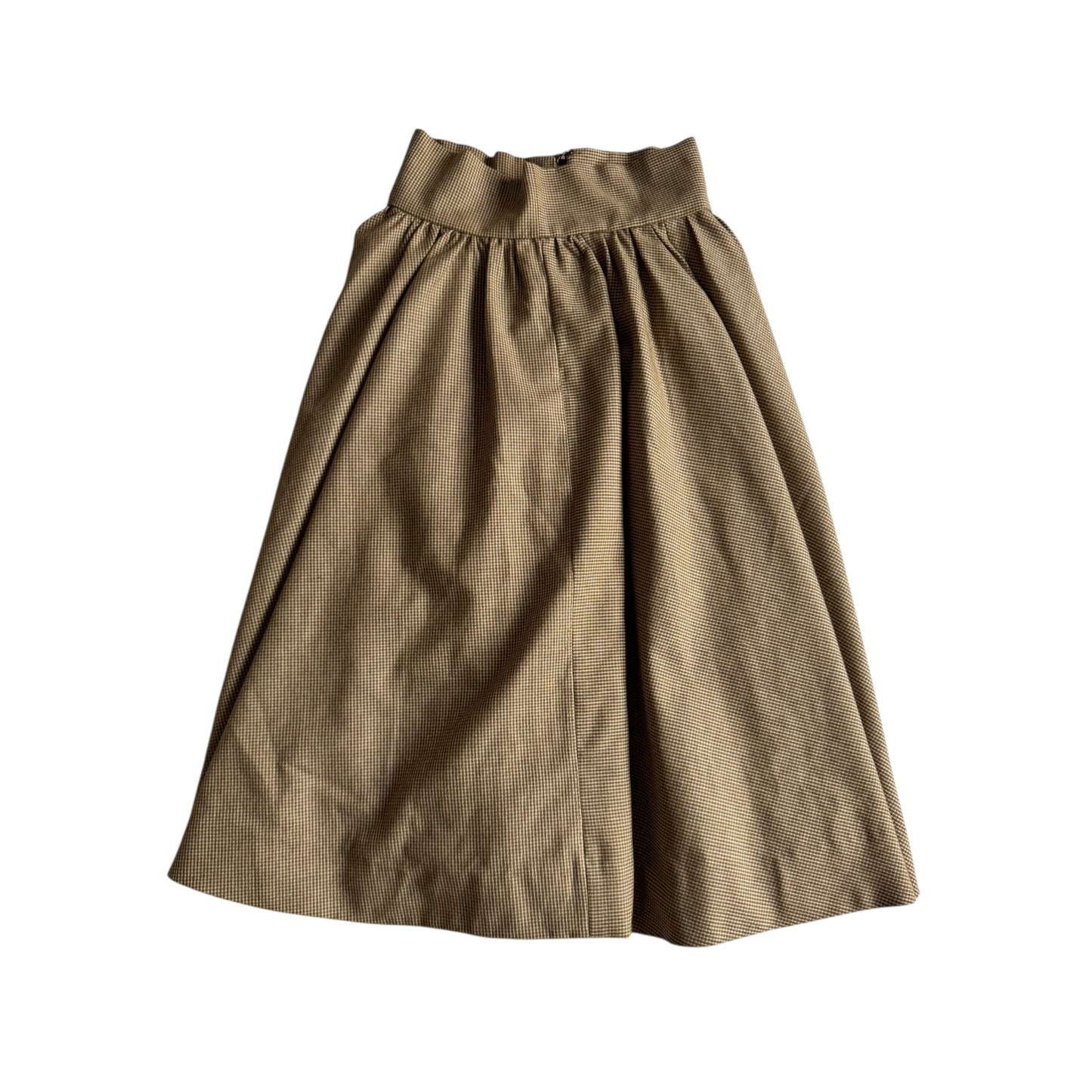 🧵 Fustă Vintage din Lână cu Carouri (Mărime Estimată S - M) - anbracaminte
