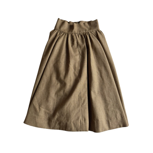 🧵 Fustă Vintage din Lână cu Carouri (Mărime Estimată S - M) - anbracaminte