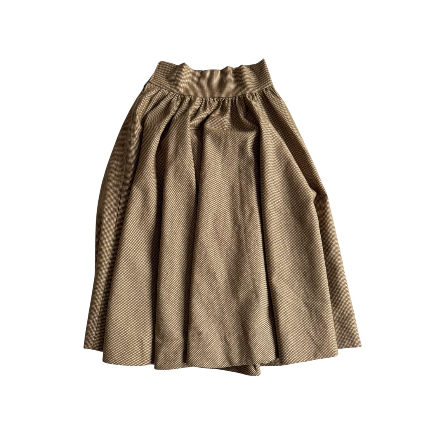 🧵 Fustă Vintage din Lână cu Carouri (Mărime Estimată S - M) - anbracaminte