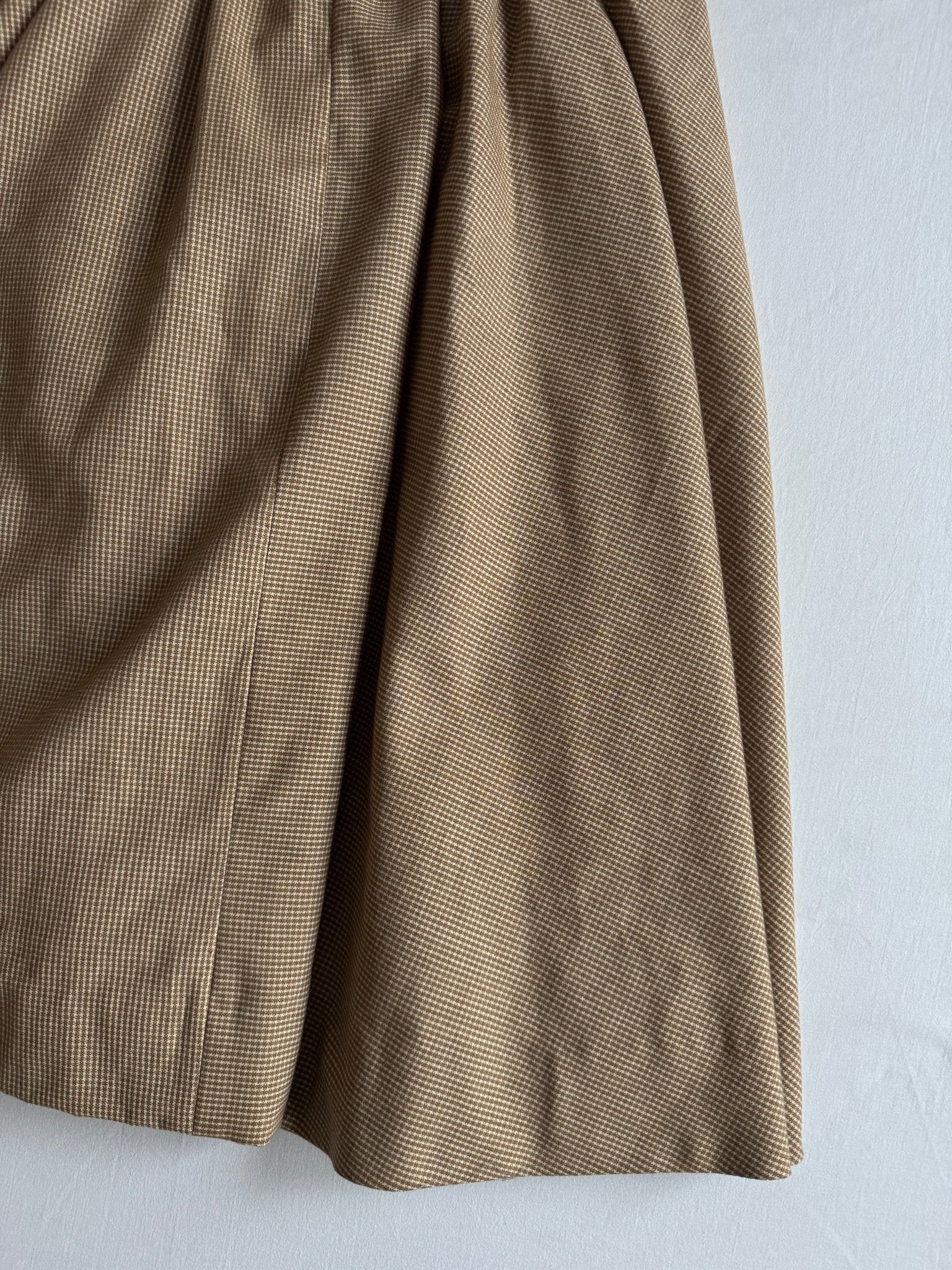 🧵 Fustă Vintage din Lână cu Carouri (Mărime Estimată S - M) - anbracaminte