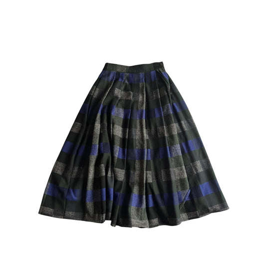 🧵 Fustă Vintage din Lână cu Model Plaid (Mărime IT 40 – S) - anbracaminte