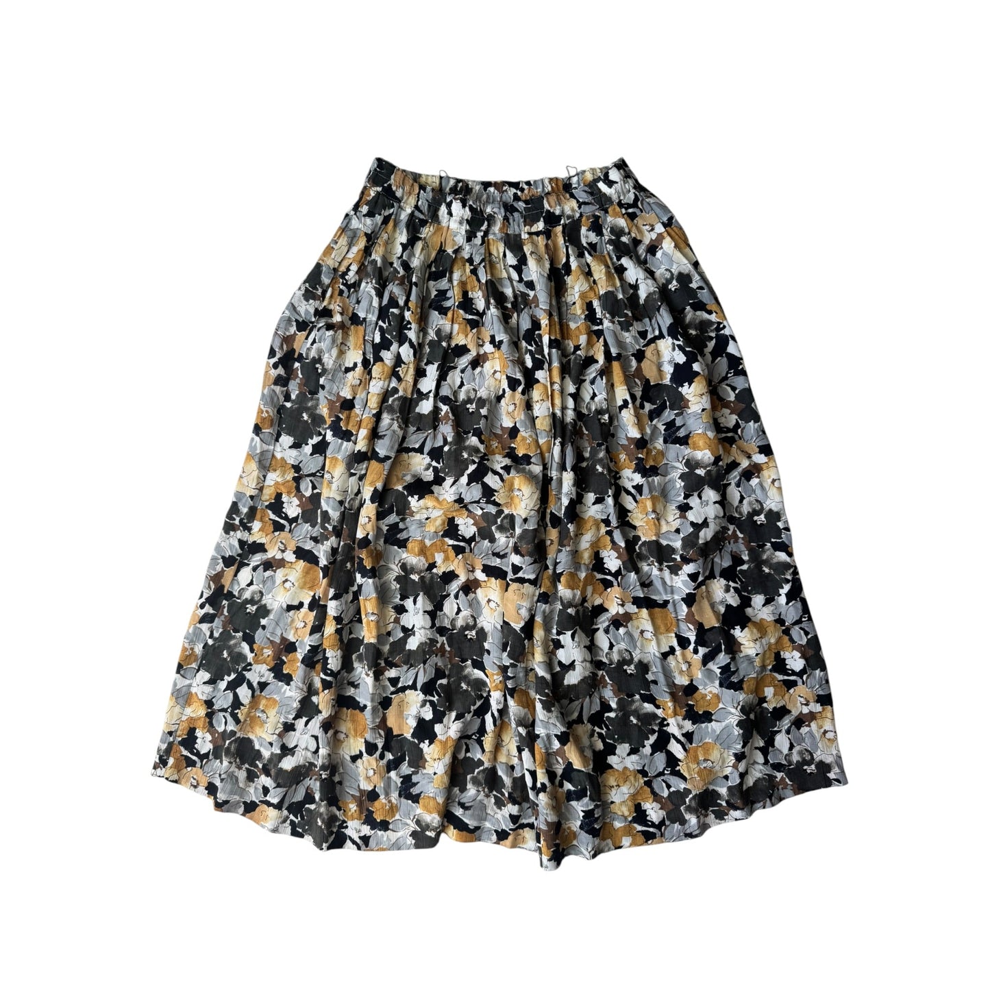 🌸 Fustă Vintage Floral – EU 40 (M/L Damă) - anbracaminte